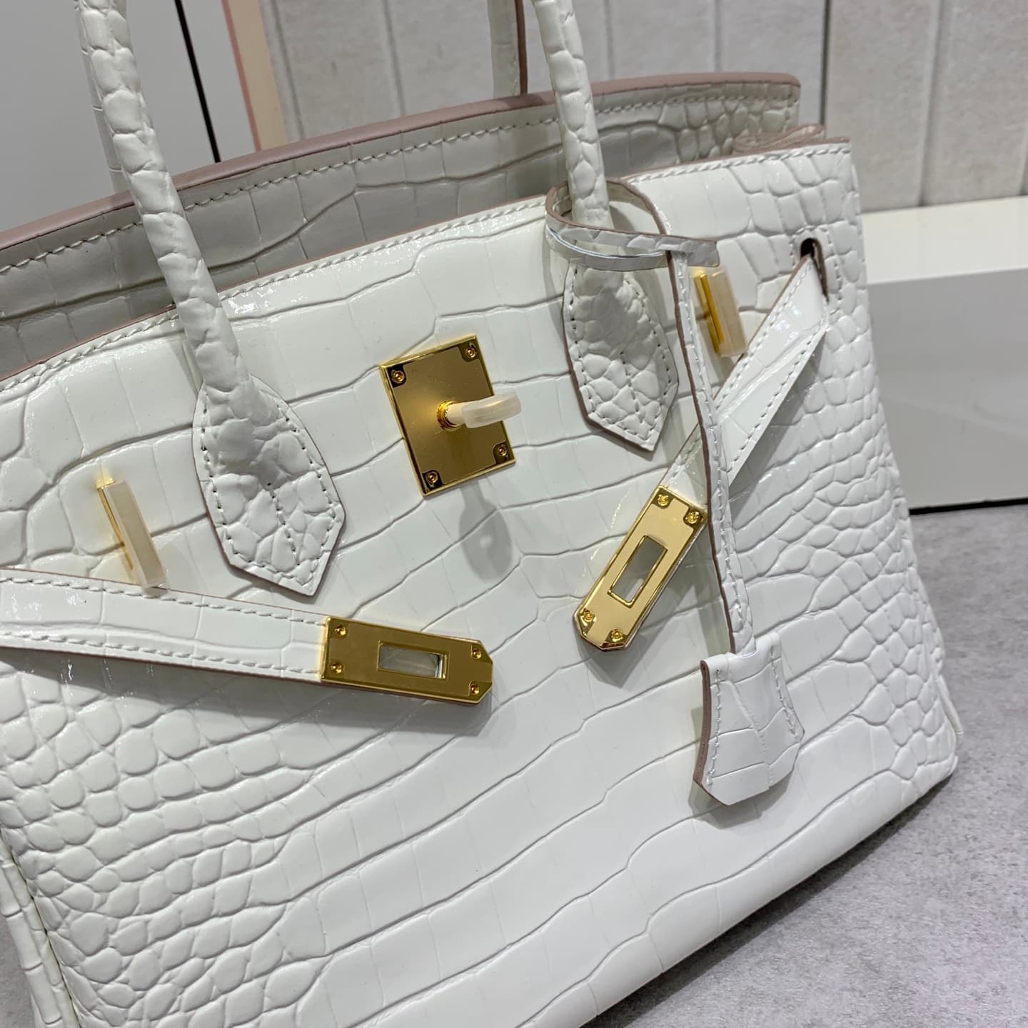 Hermes Gold Bag