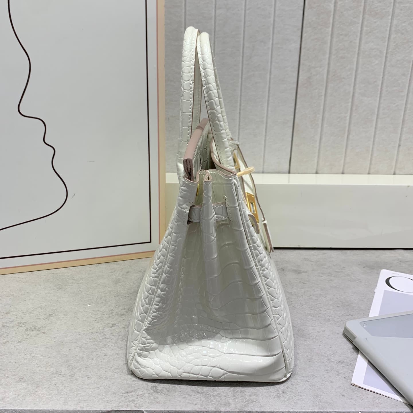 Hermes Gold Bag