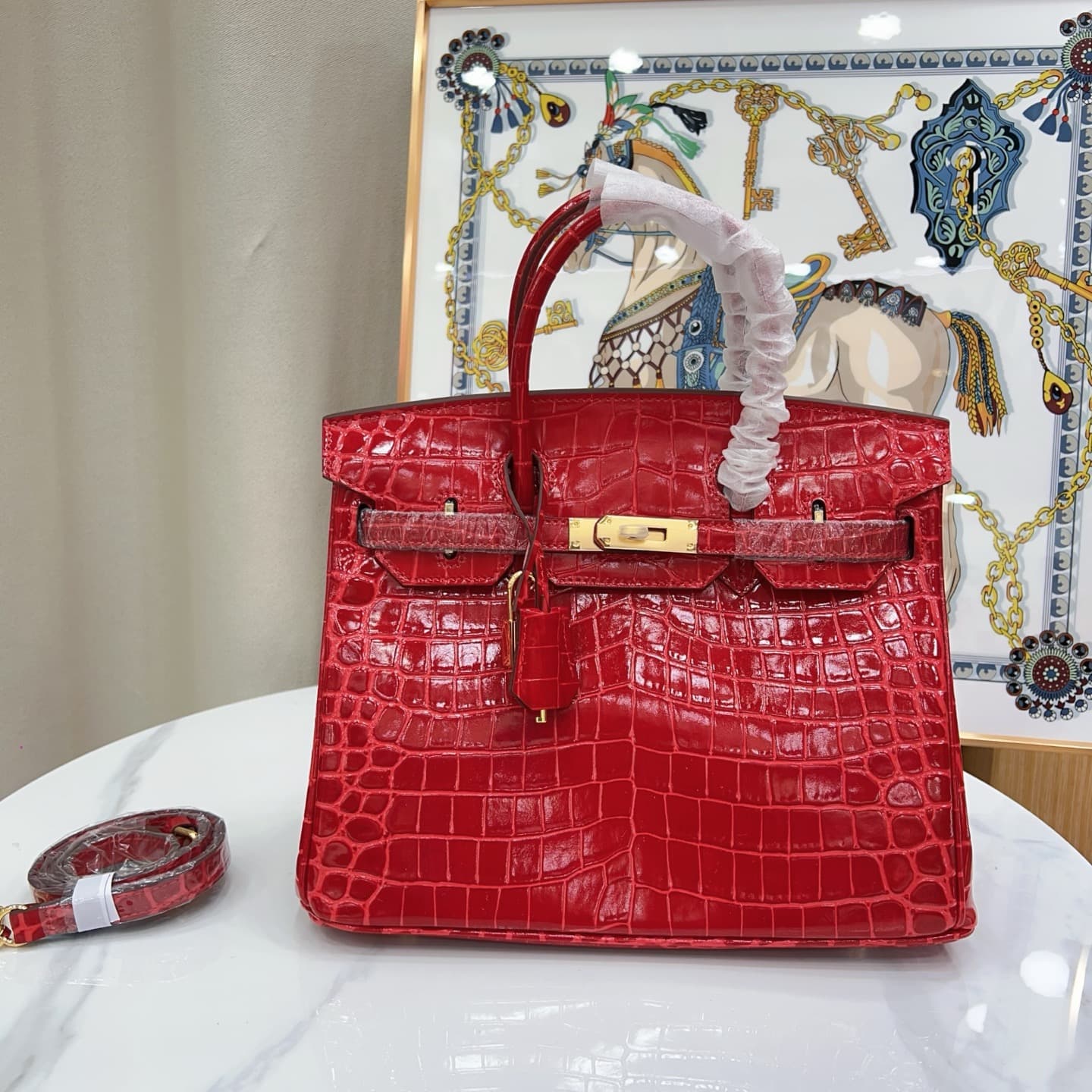 Hermes Gold Accessory