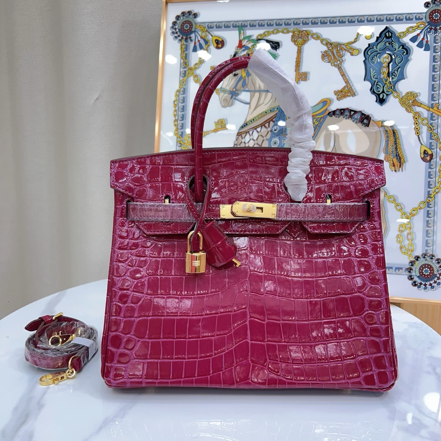 Hermes Gold Accessory