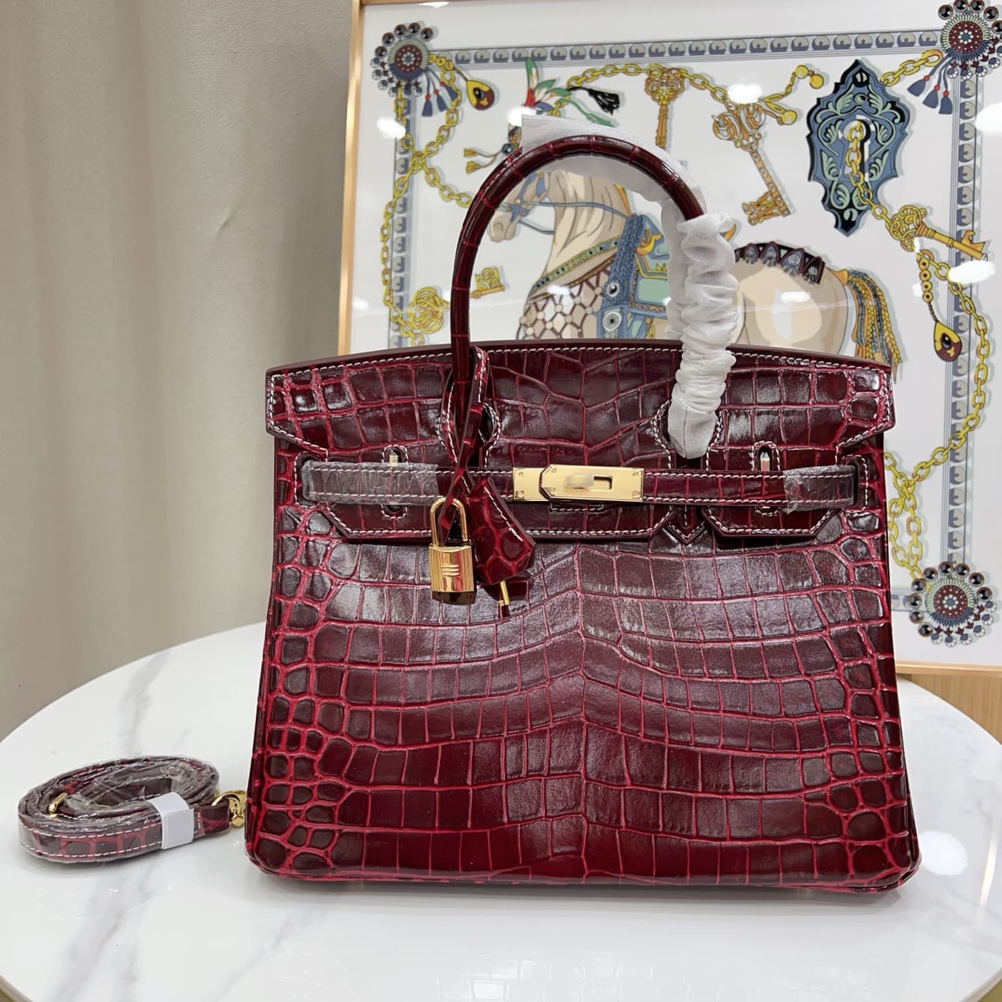 Hermes Gold Accessory