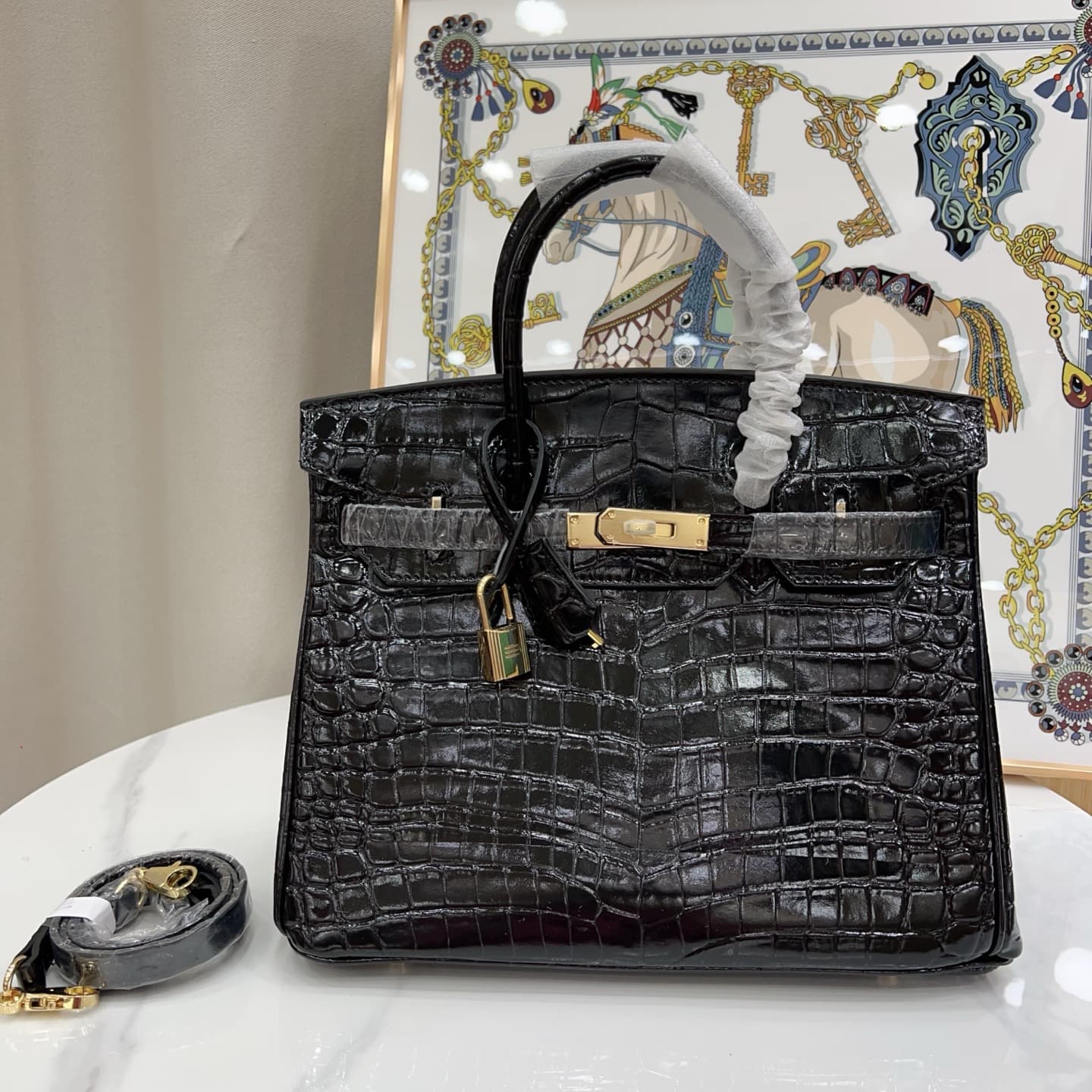 Hermes Gold Accessory