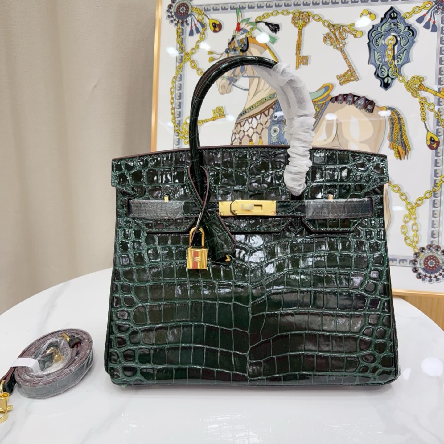 Hermes Gold Accessory