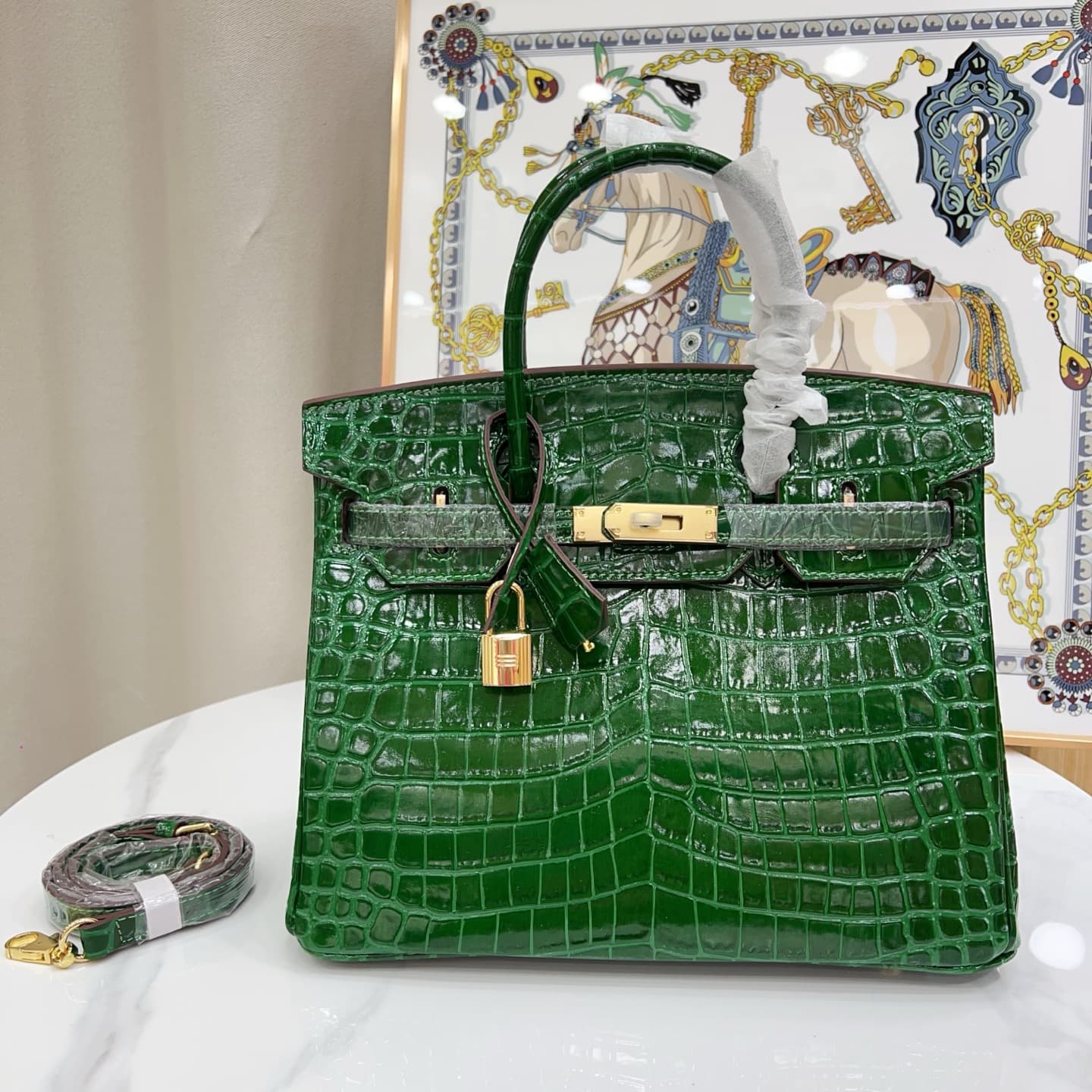 Hermes Gold Accessory