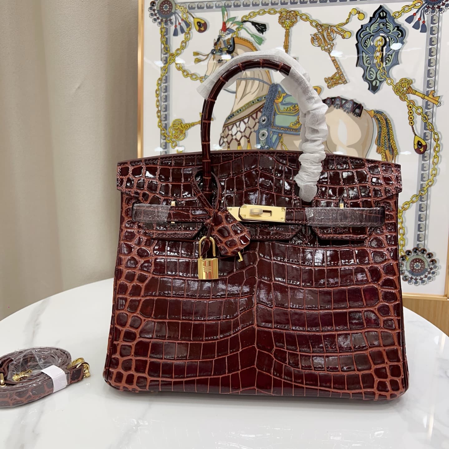 Hermes Gold Accessory