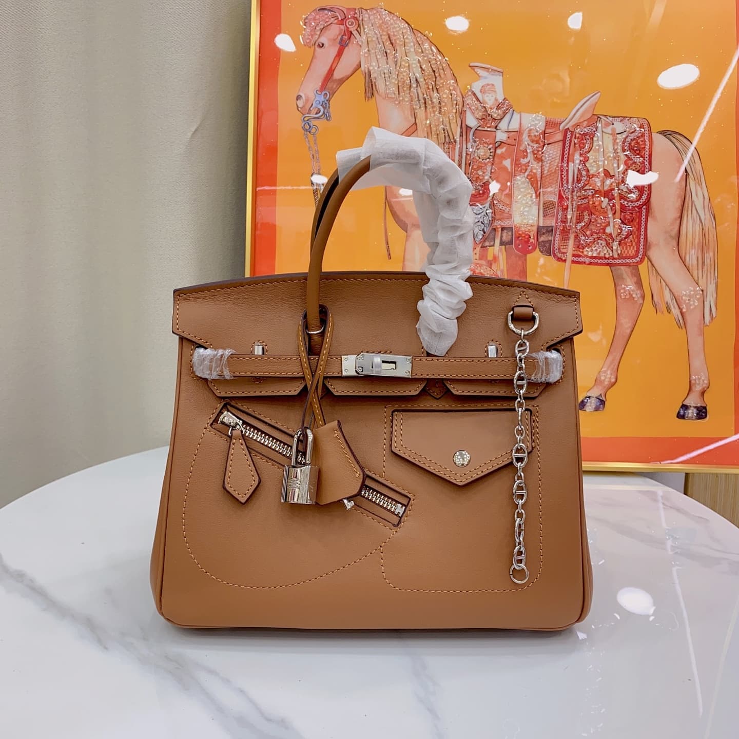 Hermes White Accessory