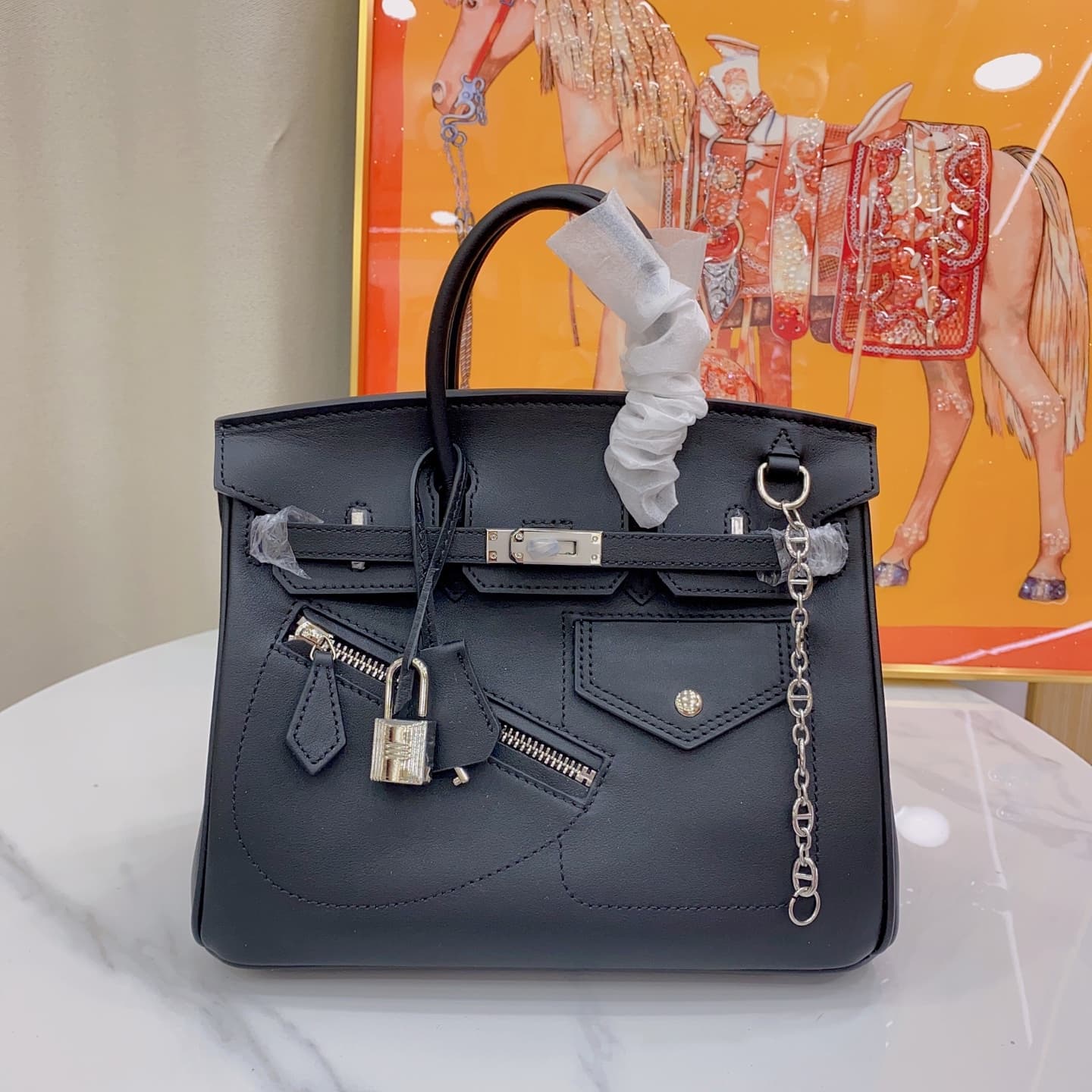 Hermes White Accessory
