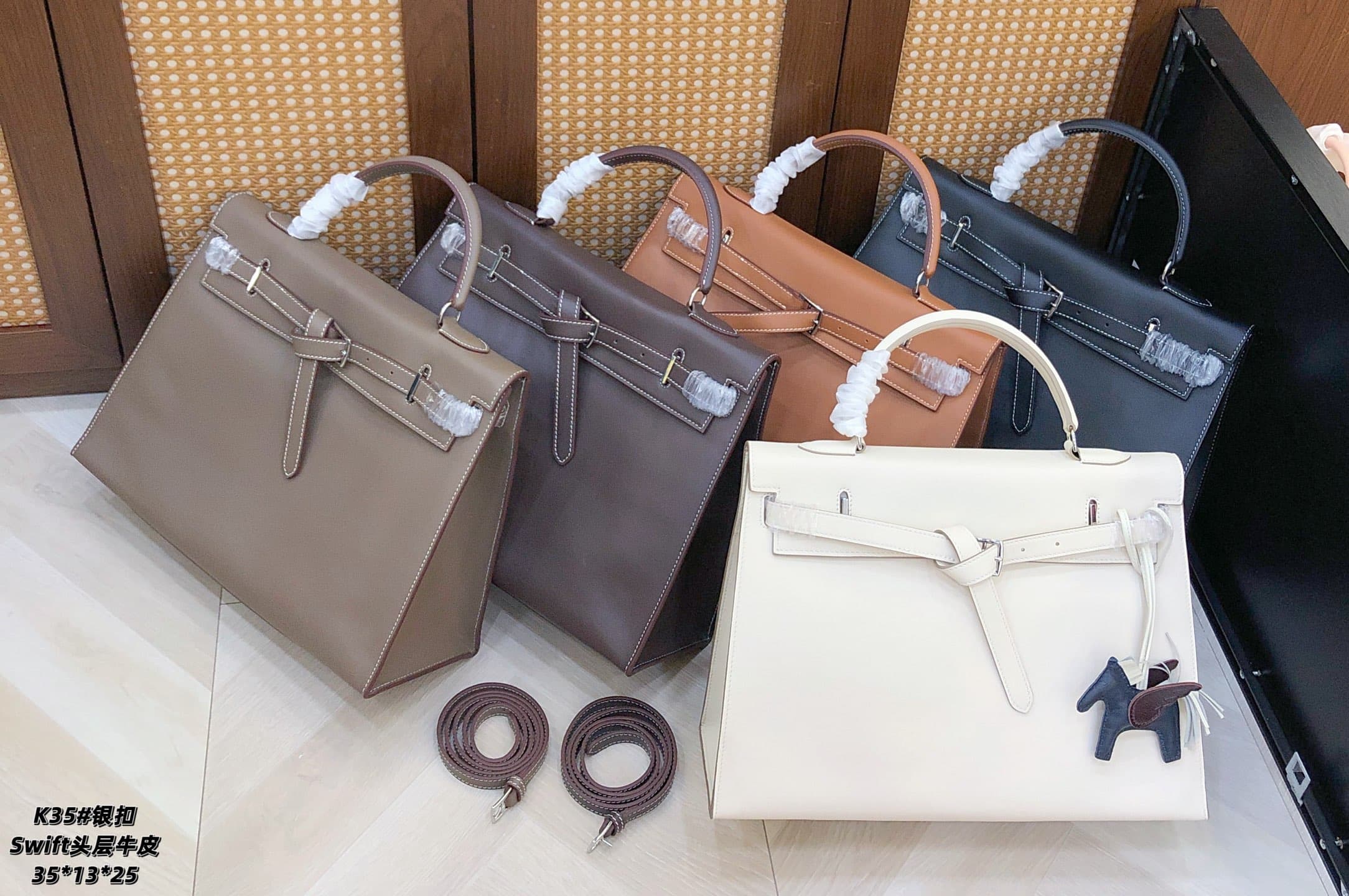 Hermes Silver Shoulder Bag