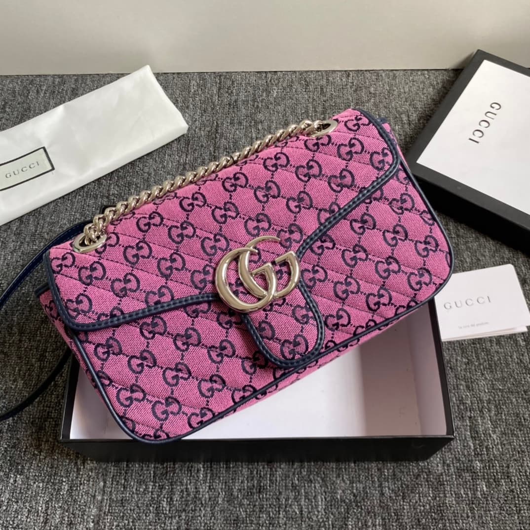 Gucci Blue Medium Bag 443497