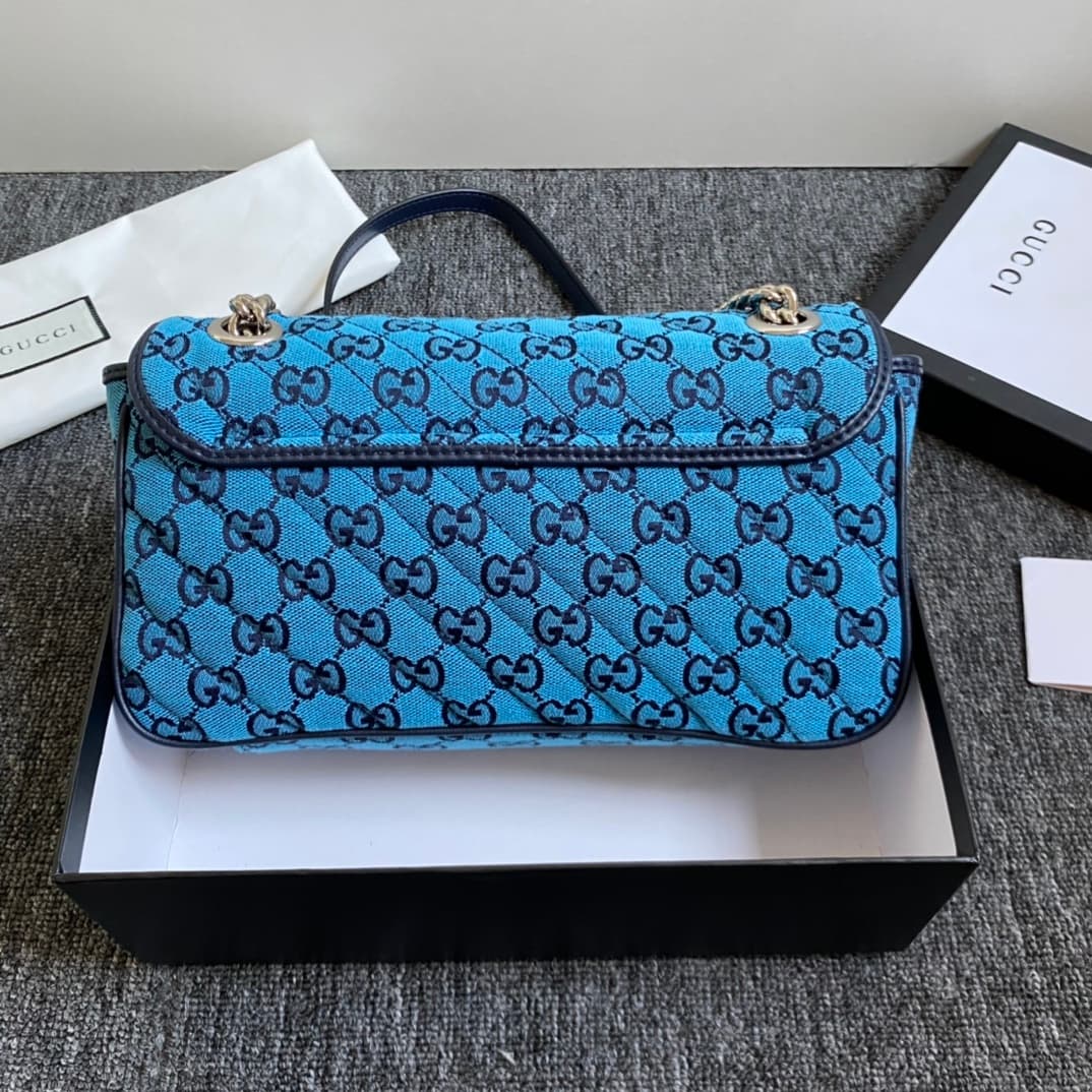 Gucci Blue Medium Bag 443497