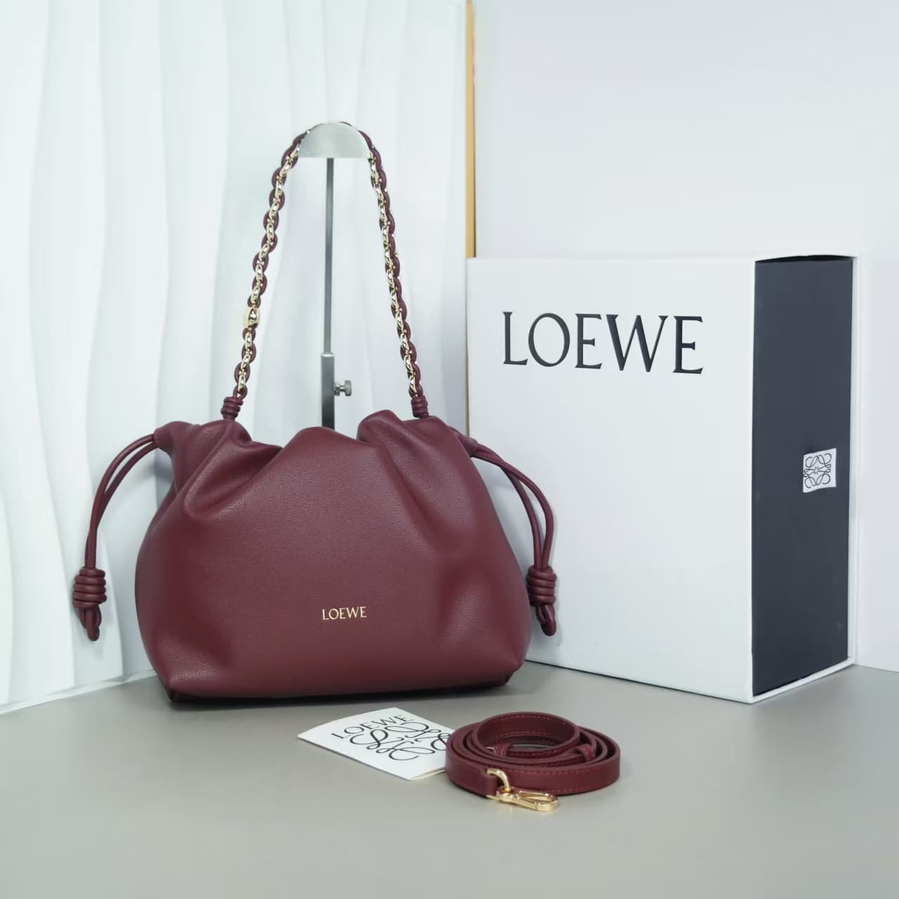 Loewe Gold Crossbody Bag