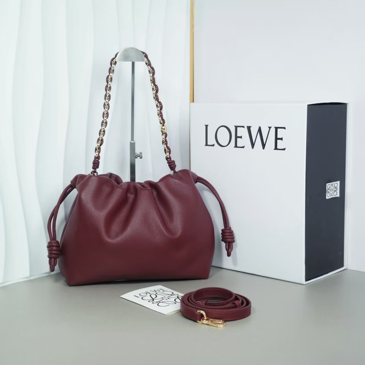 Loewe Gold Crossbody Bag