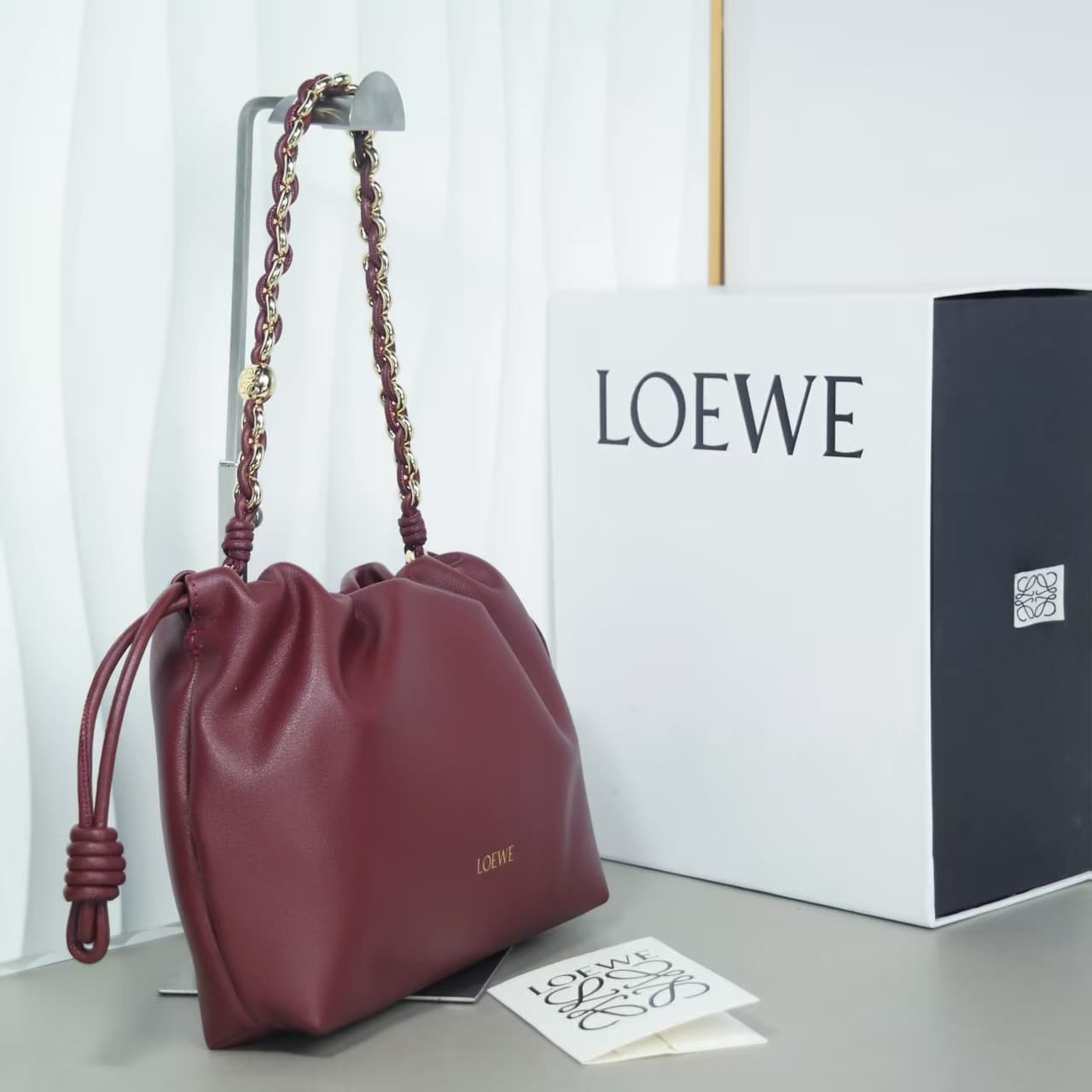 Loewe Gold Crossbody Bag