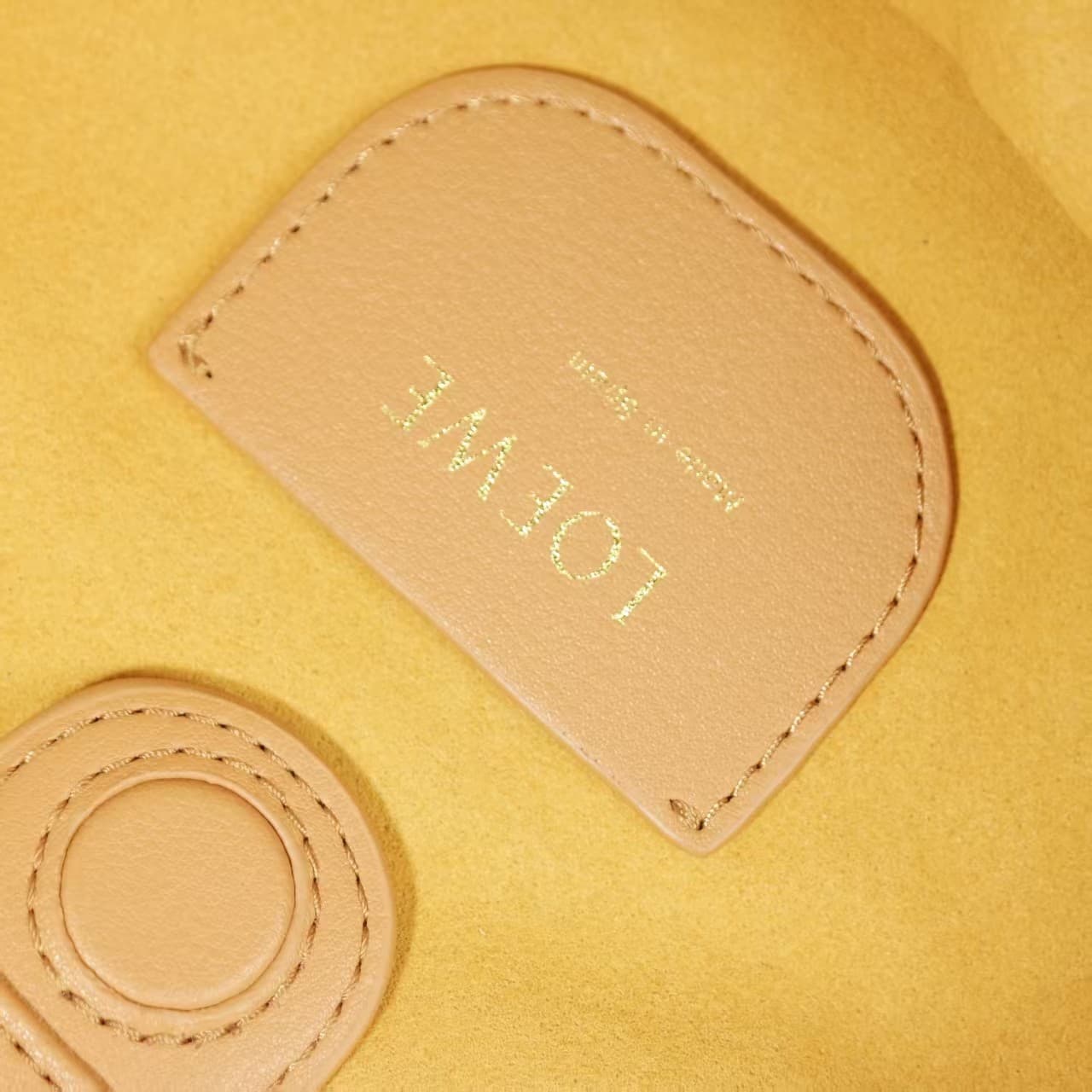 Loewe Gold Crossbody Bag