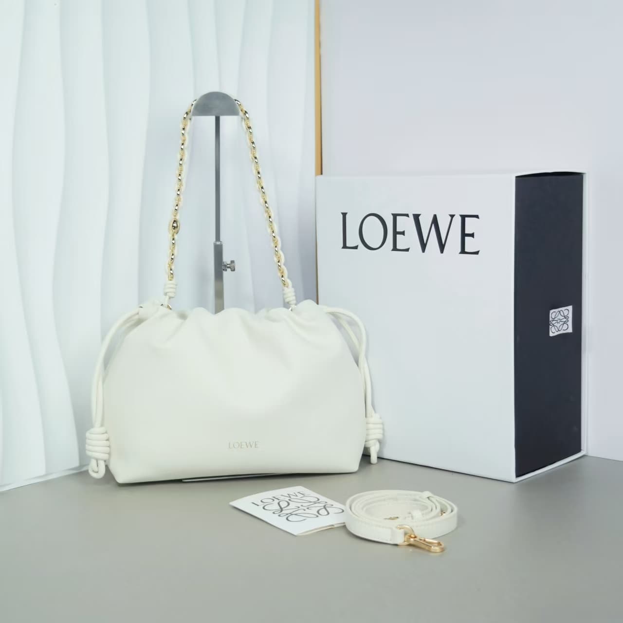 Loewe Gold Crossbody Bag