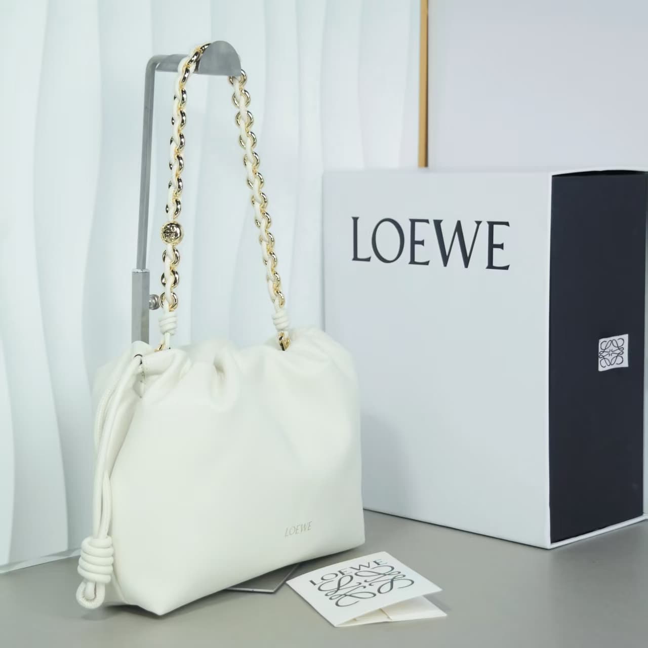 Loewe Gold Crossbody Bag