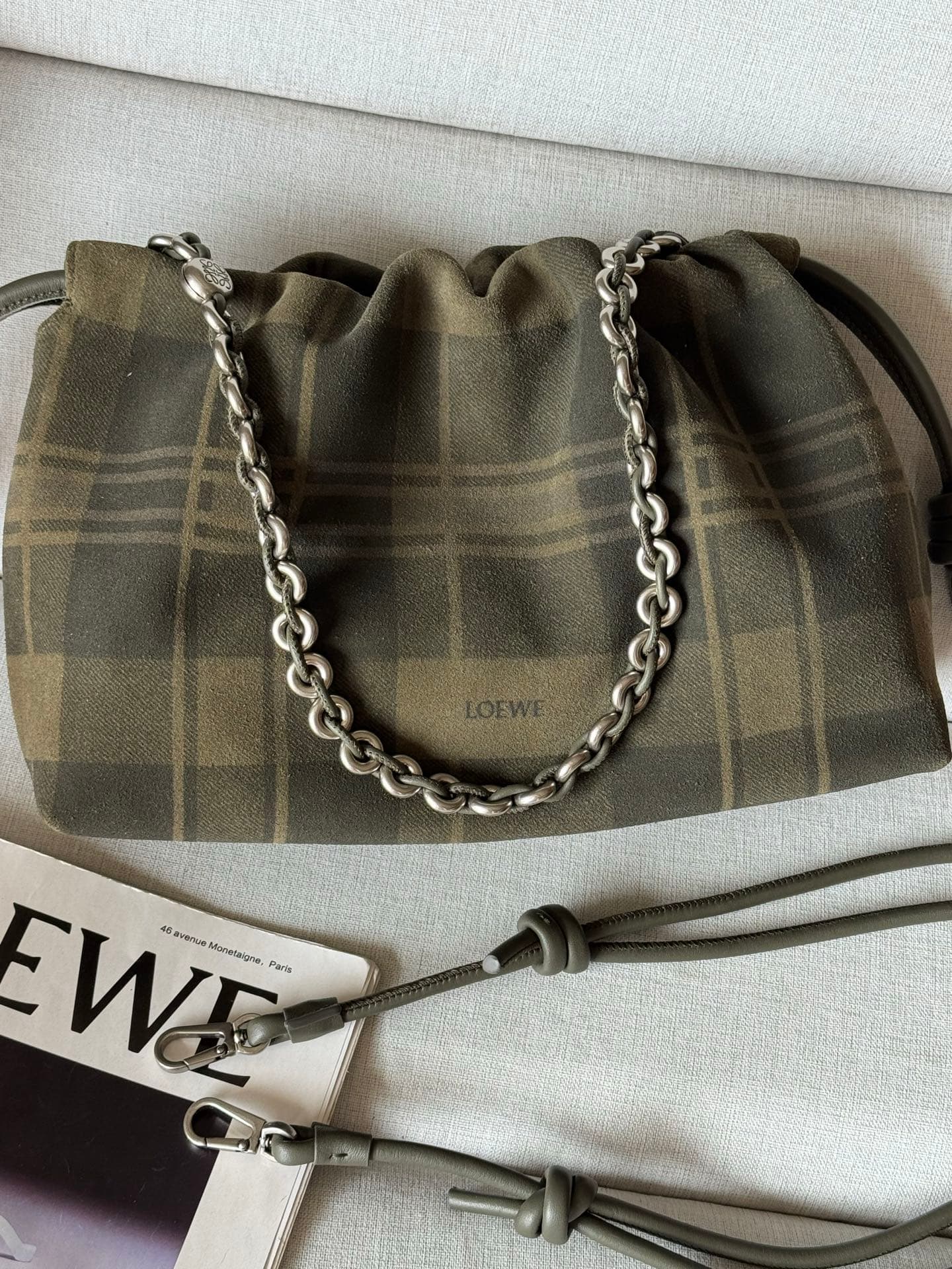 Loewe Green Pouch