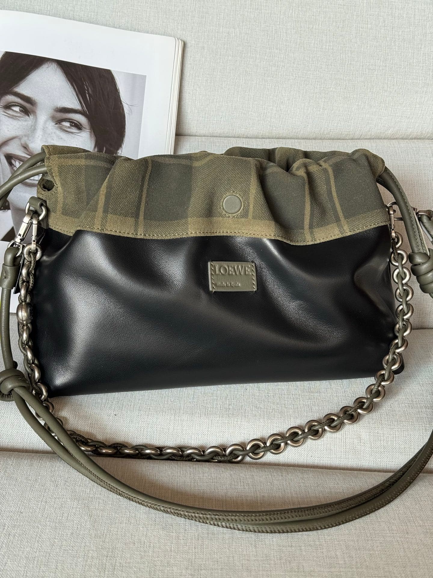 Loewe Green Pouch