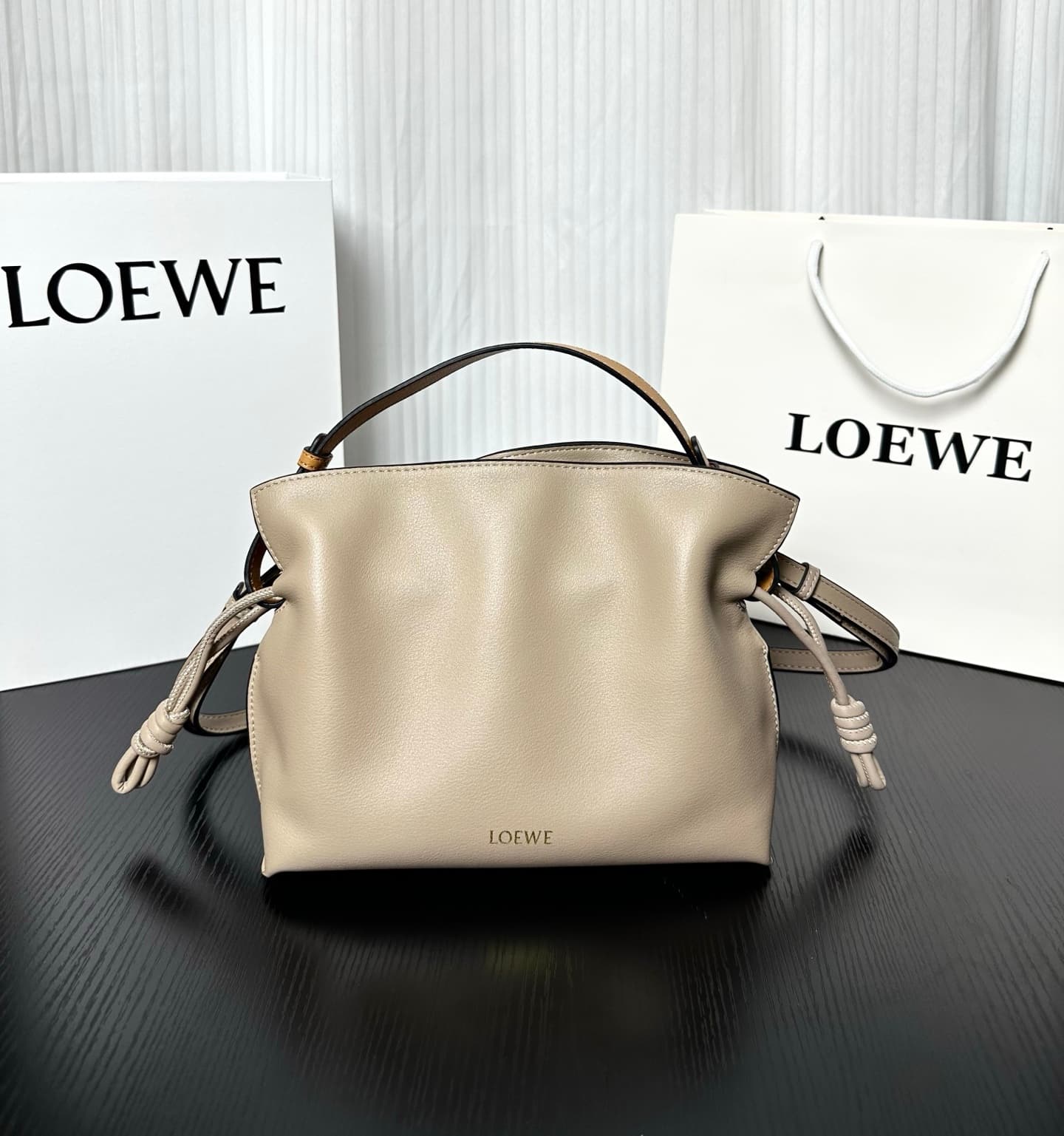 Loewe Grey Large Crossbody Bag