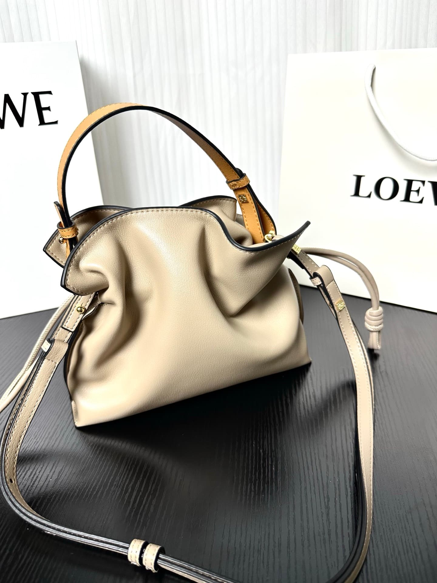 Loewe Grey Large Crossbody Bag