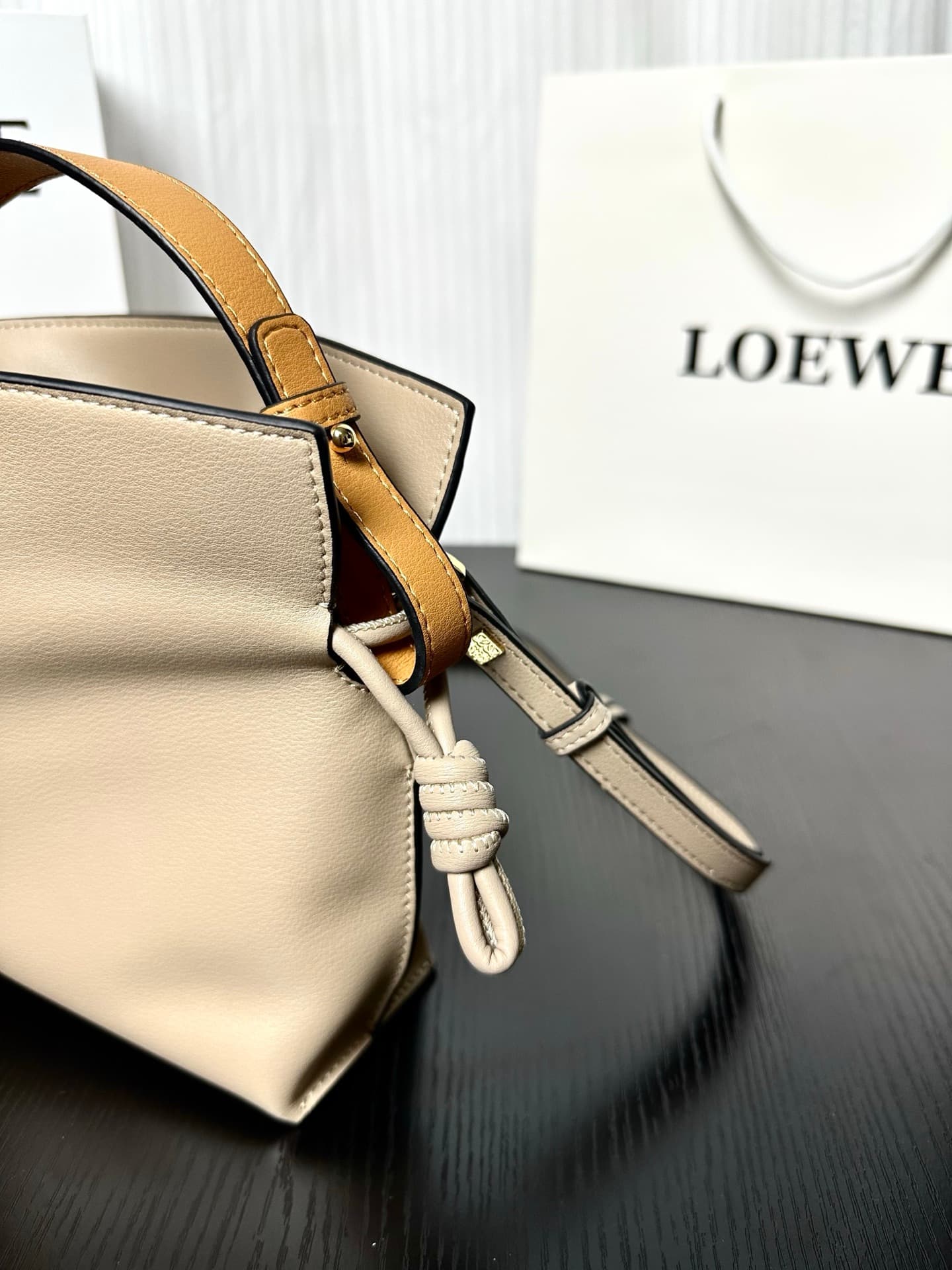 Loewe Grey Large Crossbody Bag