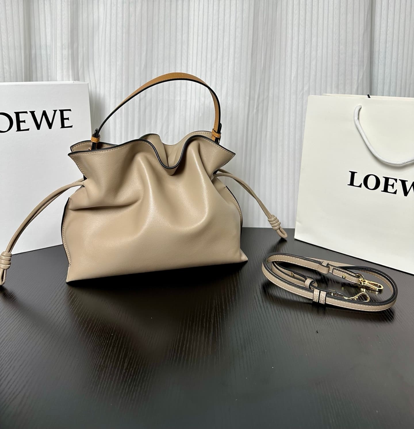 Loewe Grey Large Crossbody Bag