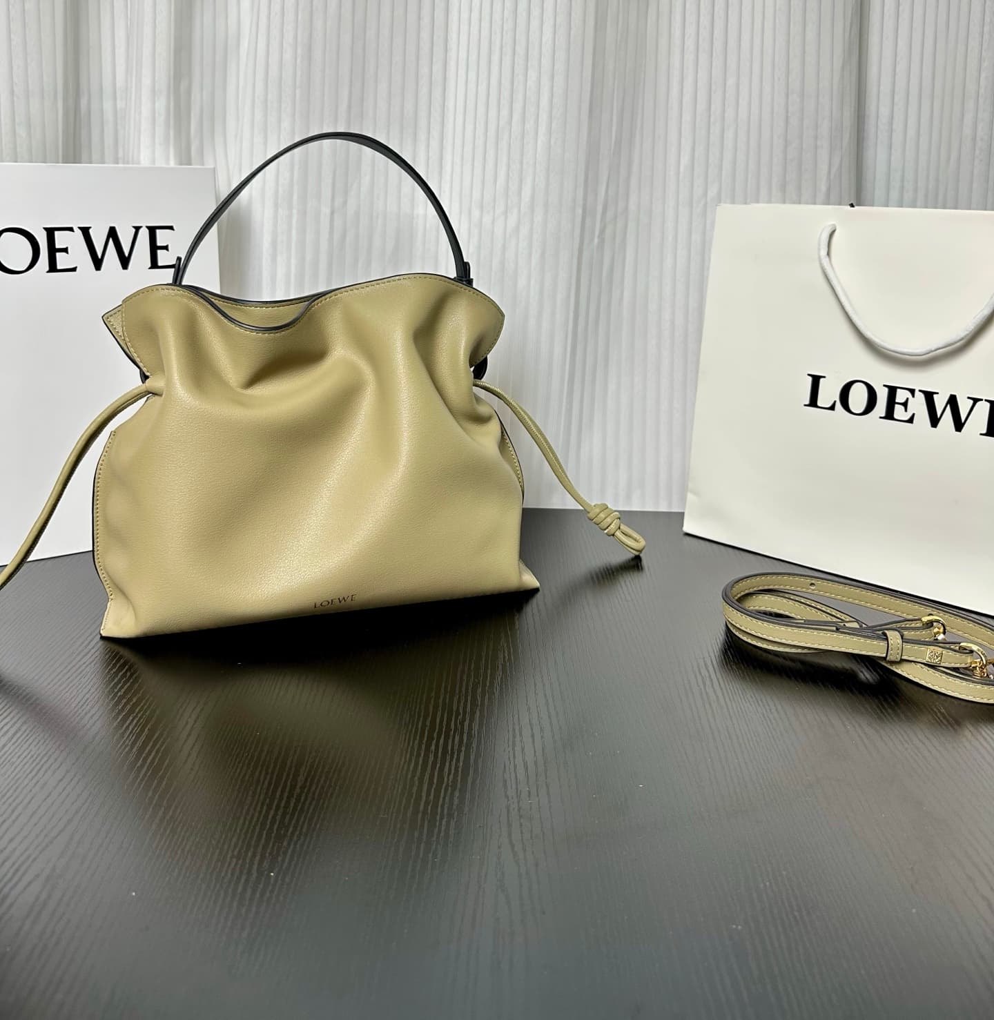 Loewe Green Large Crossbody Bag