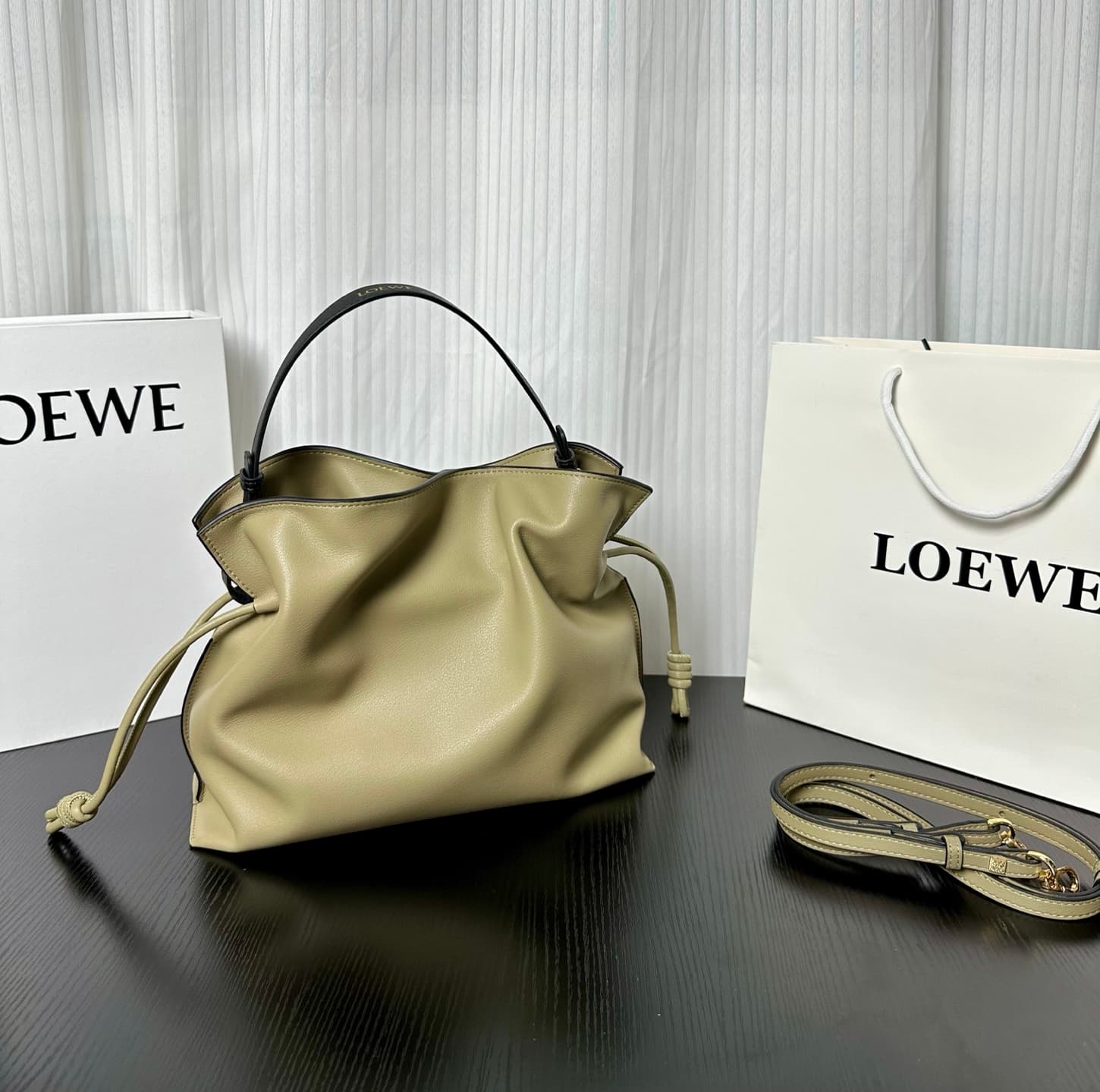 Loewe Green Large Crossbody Bag