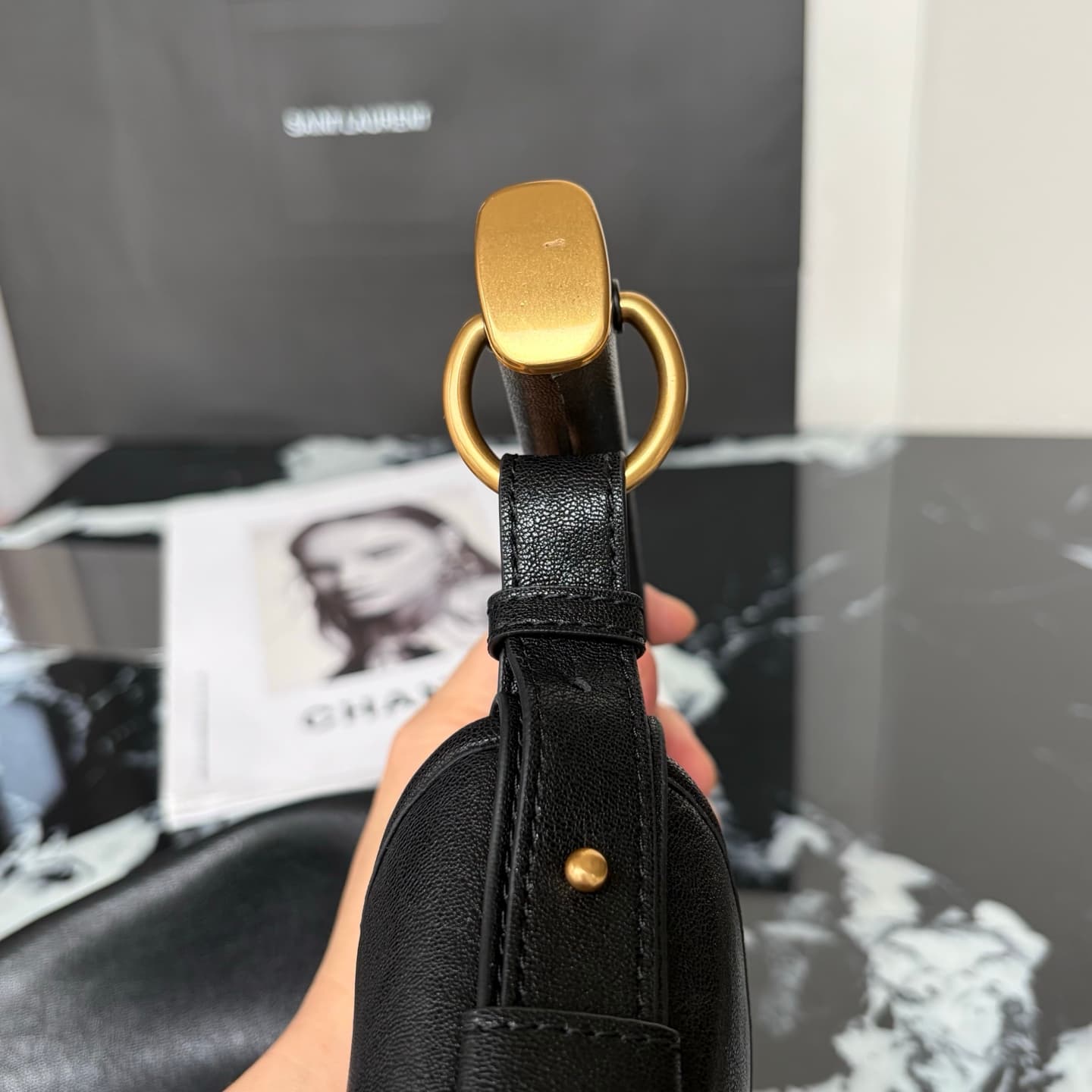 Saint Laurent Black Large Bag 0-50053