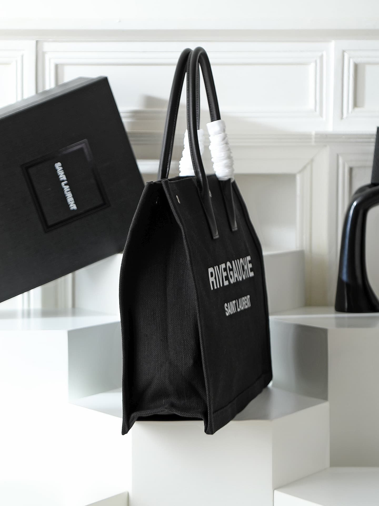 Saint Laurent Gold Tote Bag 1994