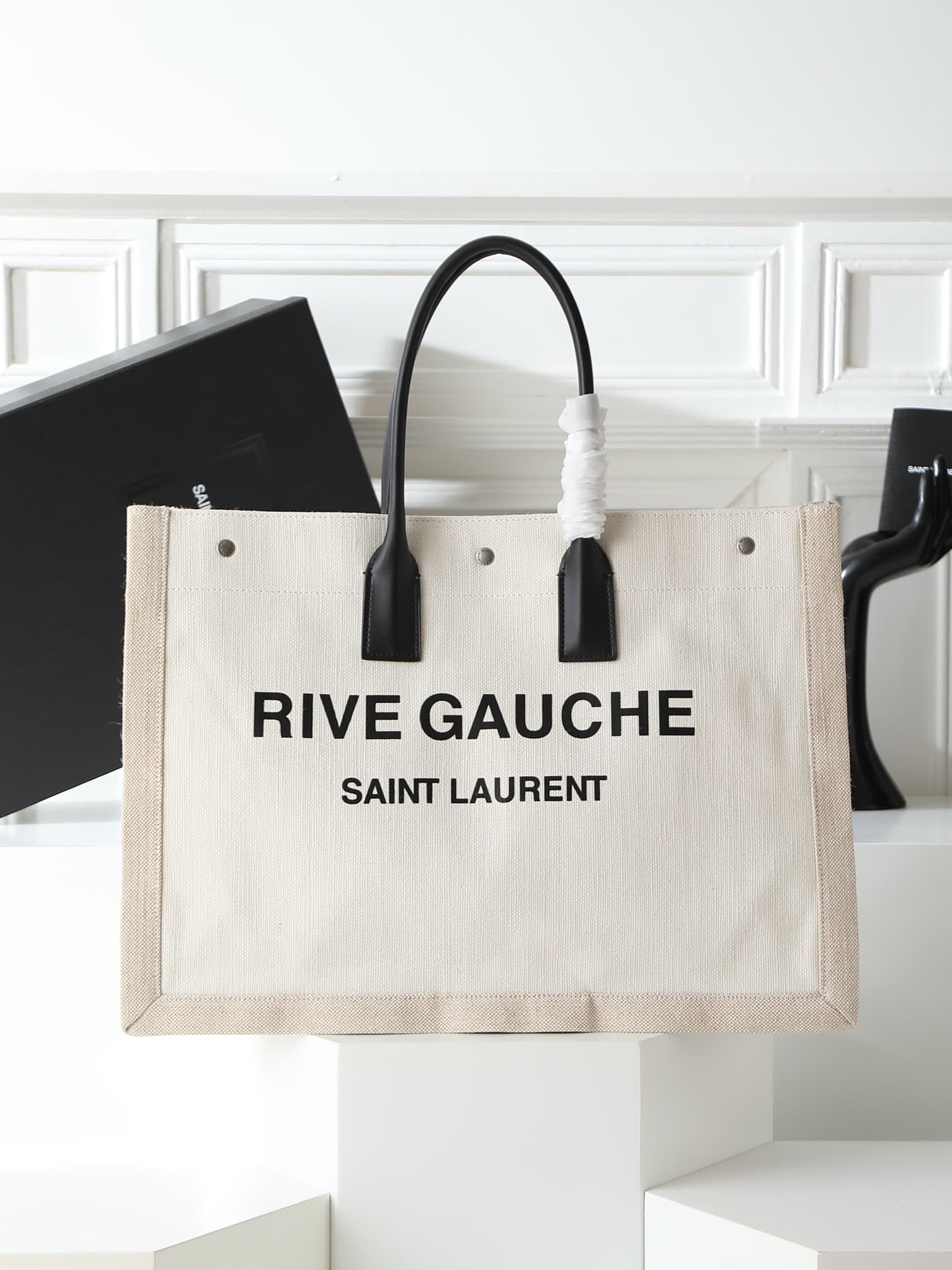 Saint Laurent Gold Tote Bag 1994