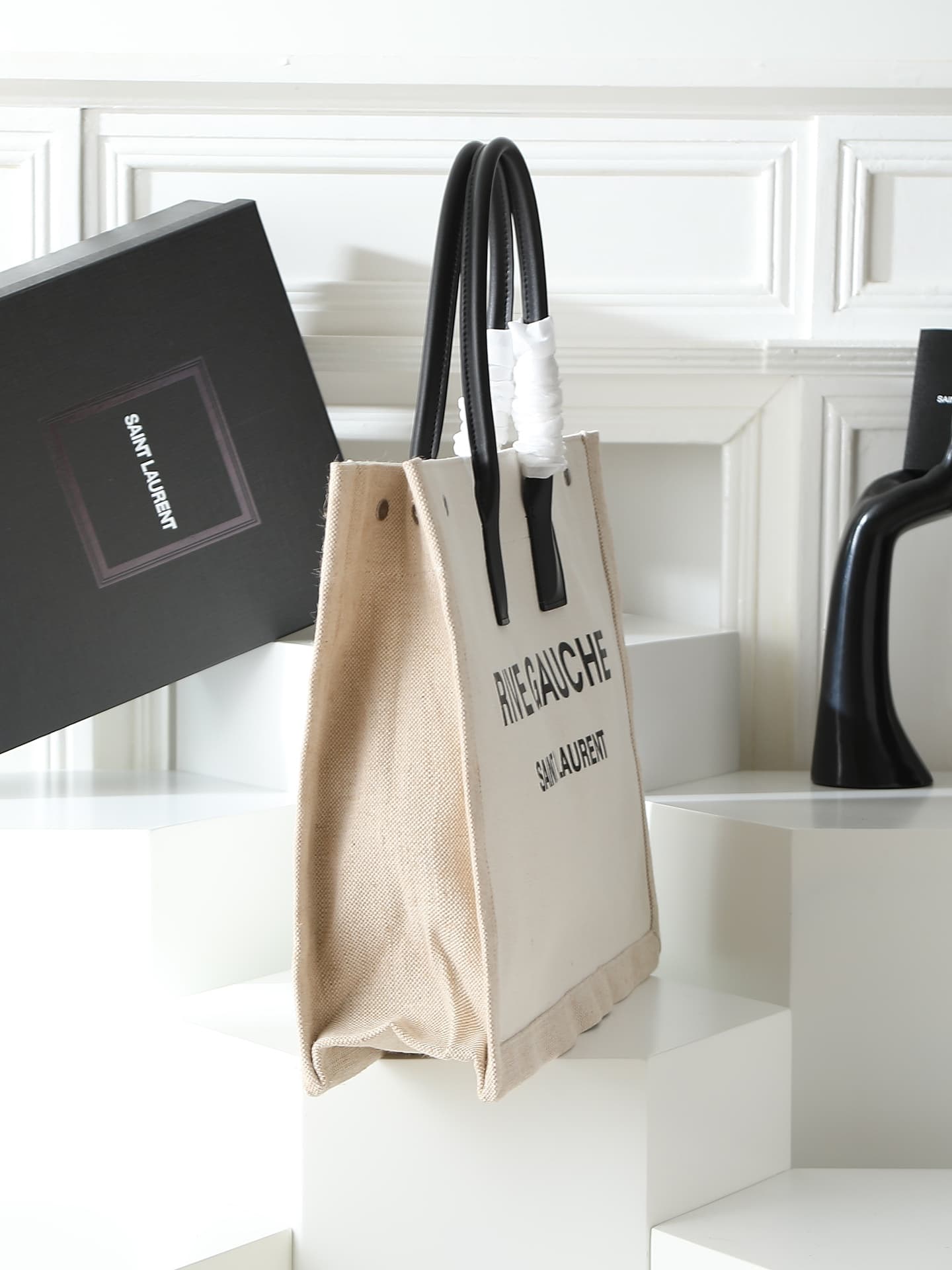 Saint Laurent Gold Tote Bag 1994