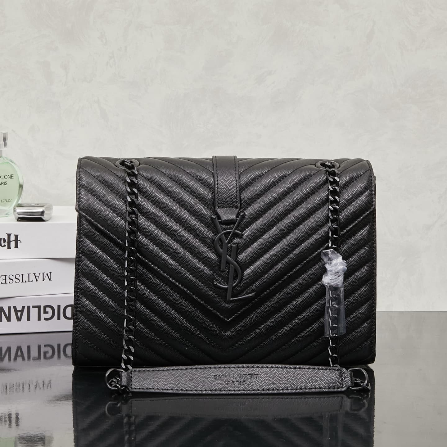 Saint Laurent Black Large Bag 1856