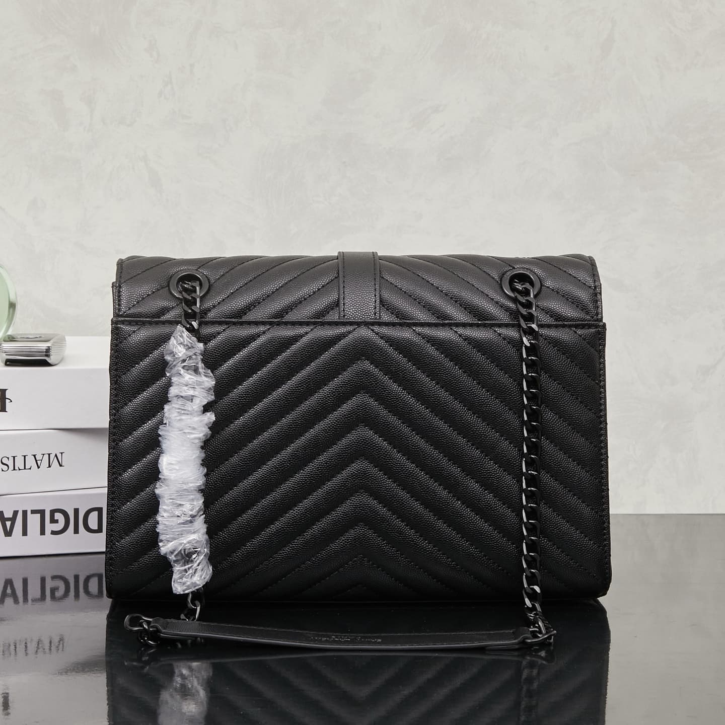 Saint Laurent Black Large Bag 1856
