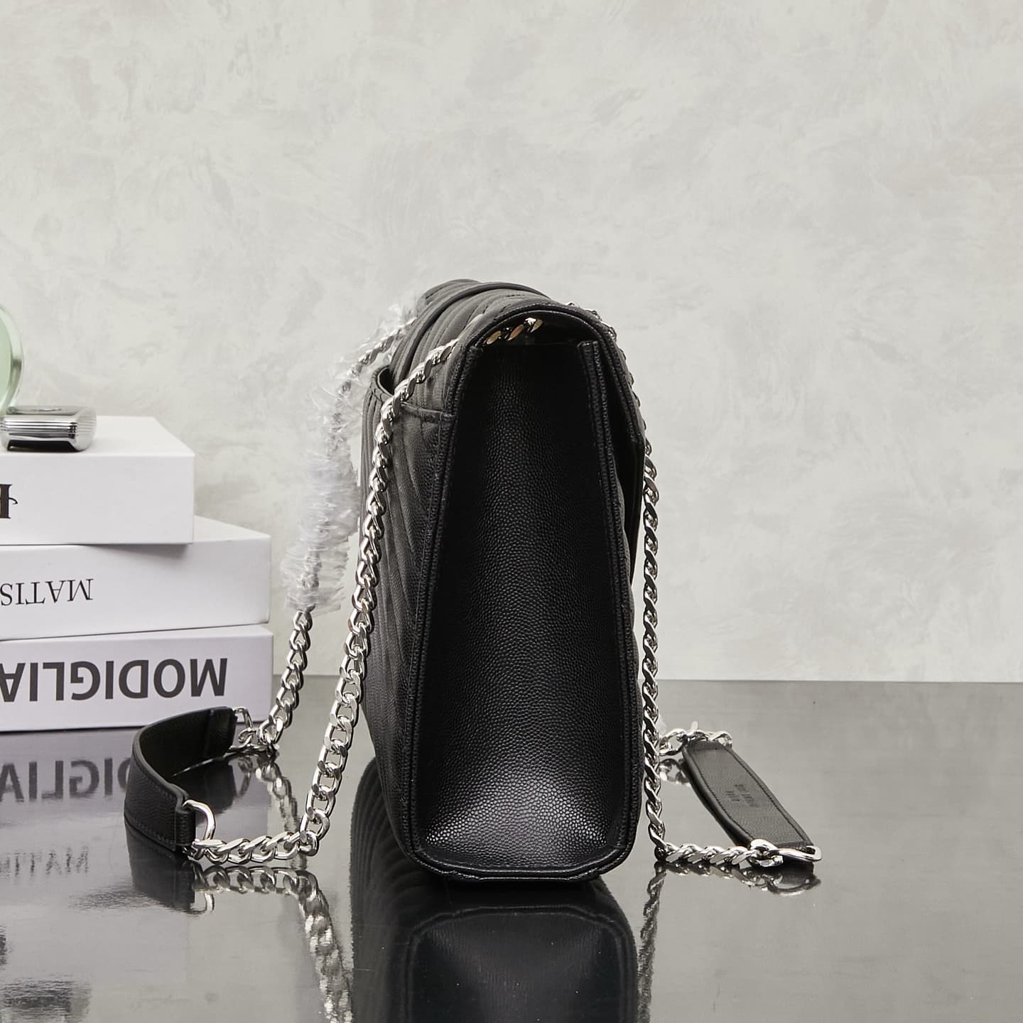 Saint Laurent Black Large Bag 1856