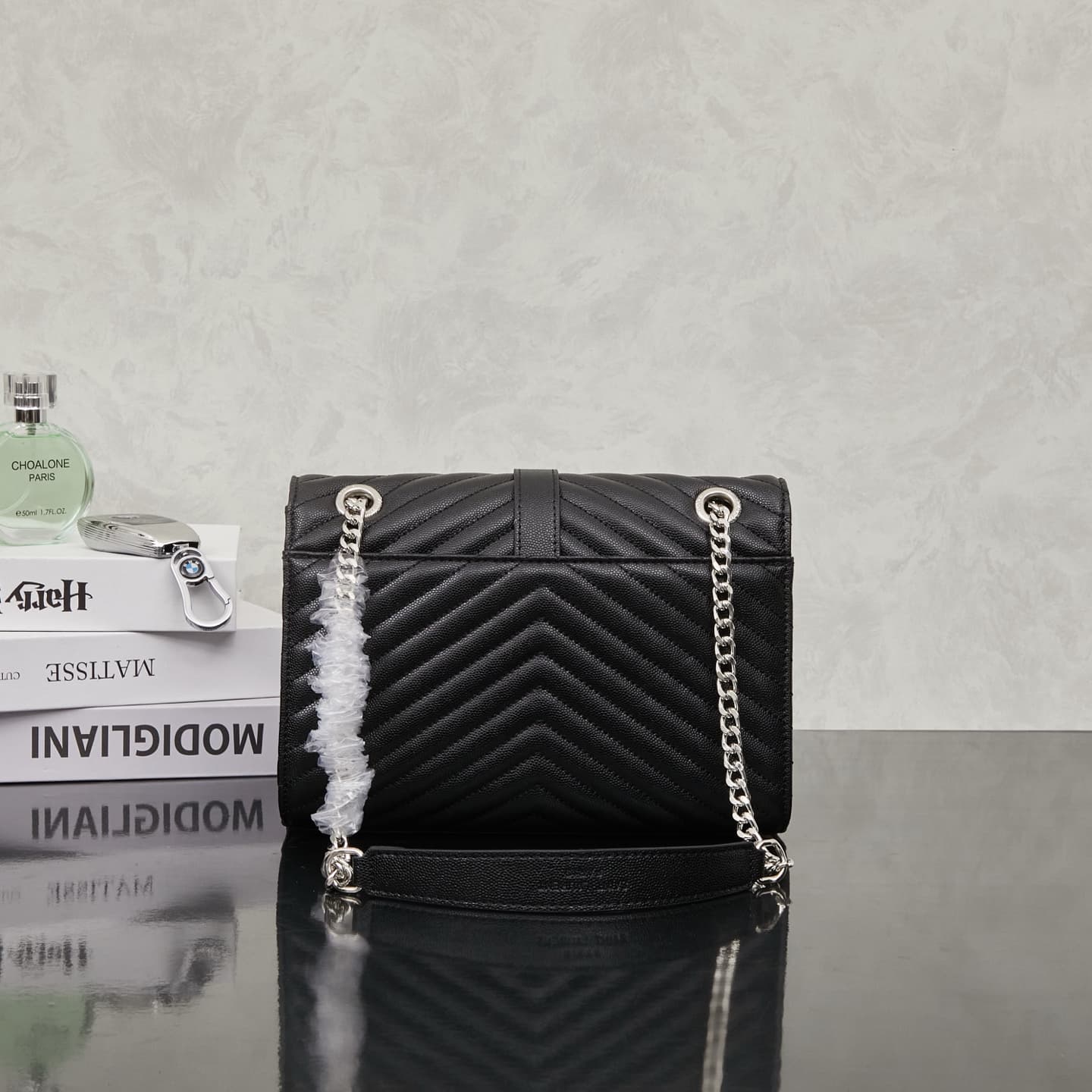 Saint Laurent Black Medium Bag 1857