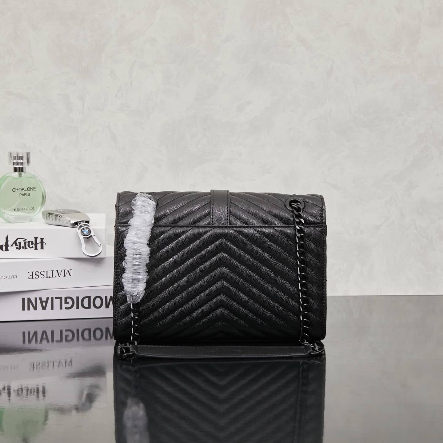 Saint Laurent Black Medium Bag 1857