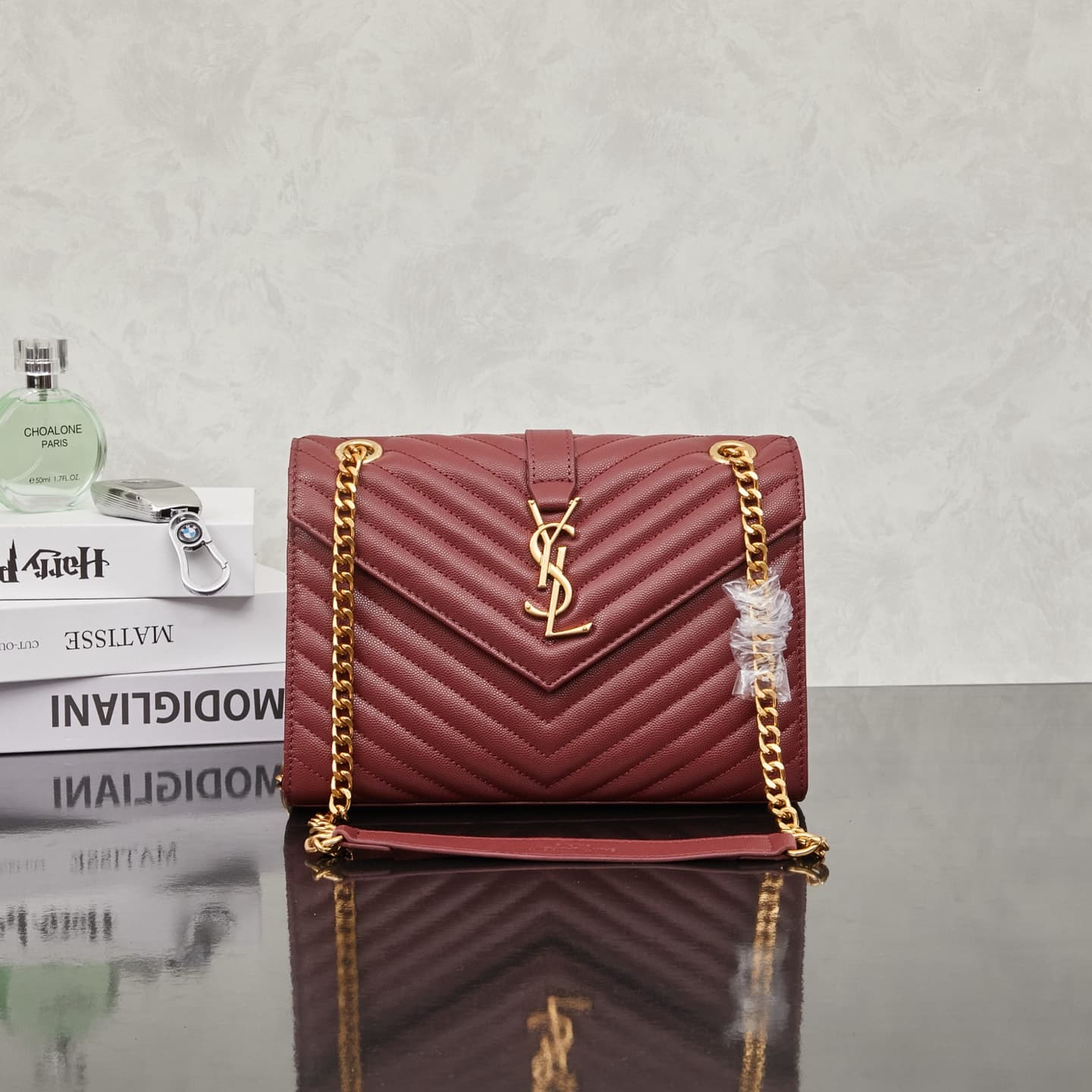 Saint Laurent Black Medium Bag 1857