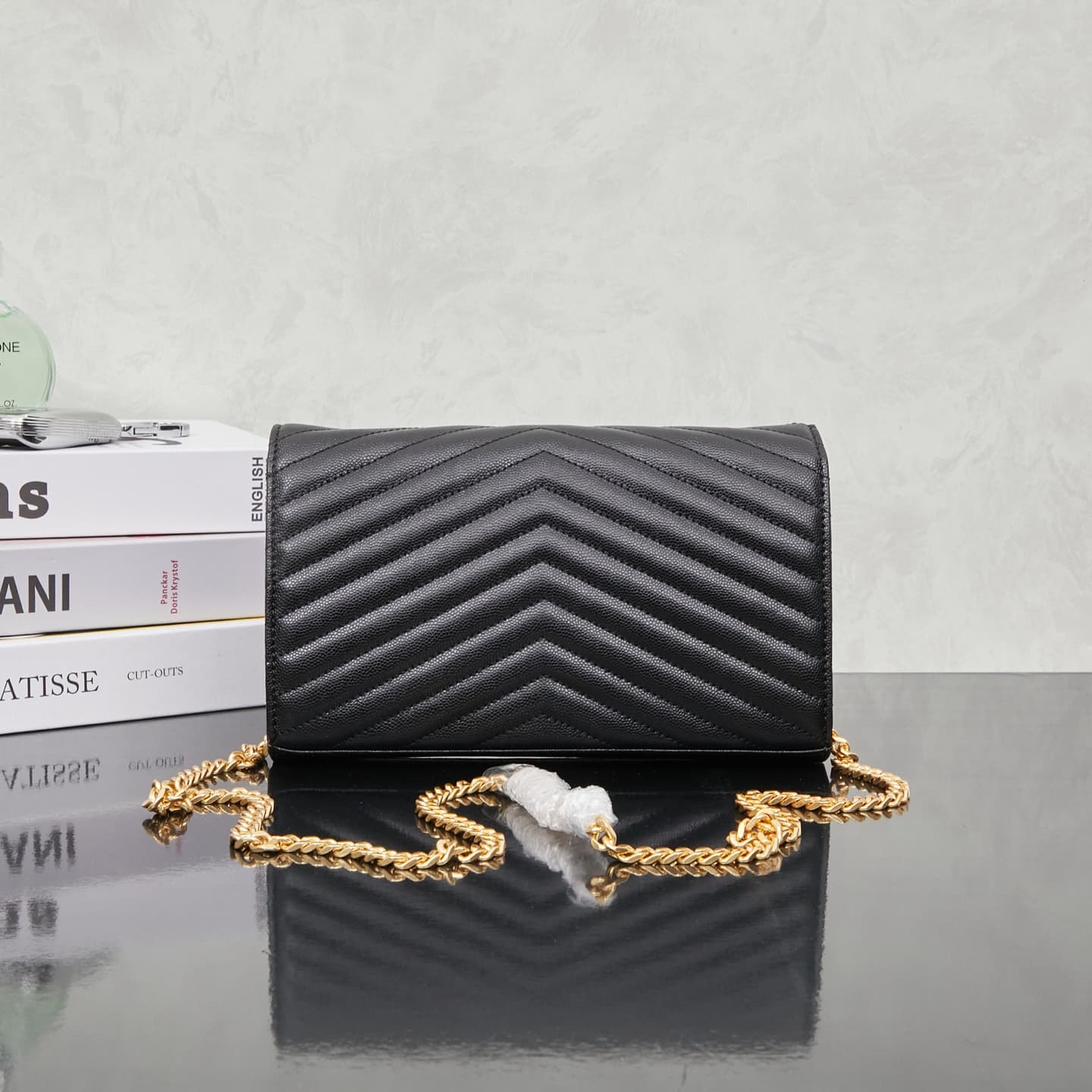Saint Laurent Gold Bag 18555