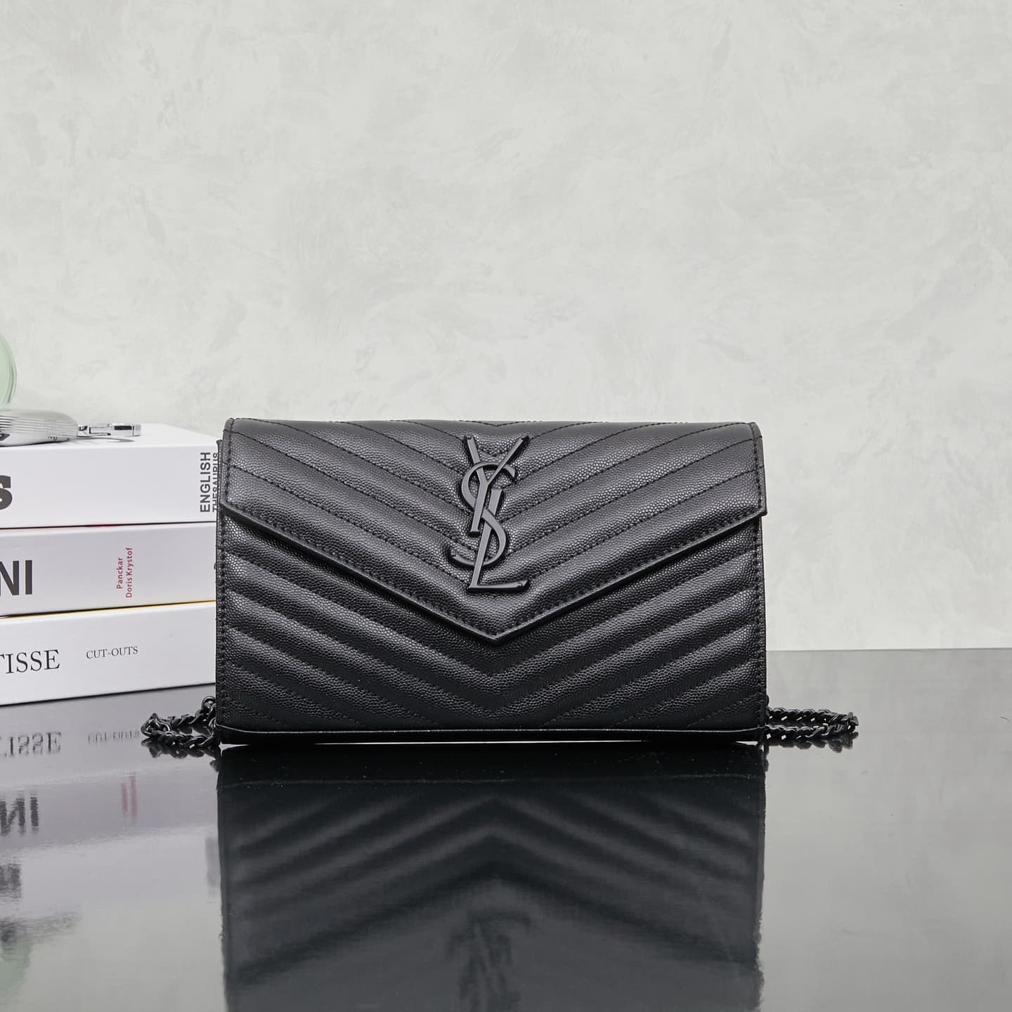 Saint Laurent Gold Bag 18555