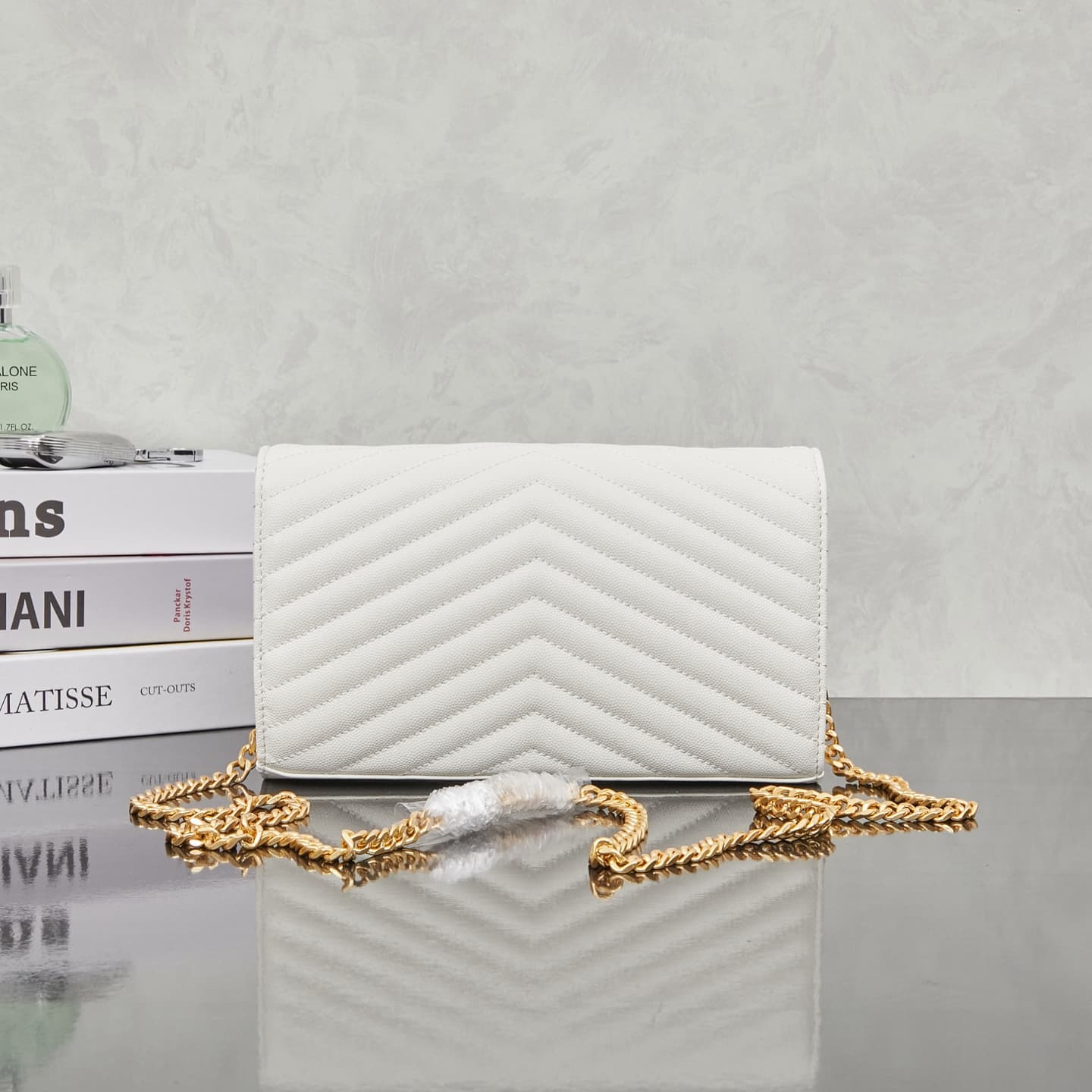 Saint Laurent Gold Bag 18555