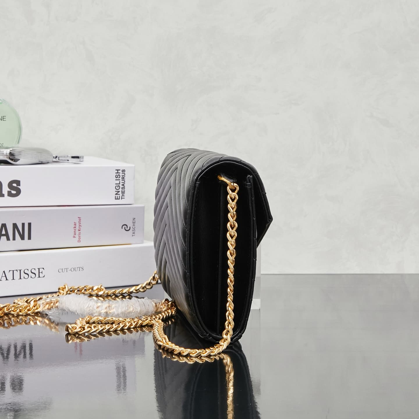 Saint Laurent Gold Bag 18555