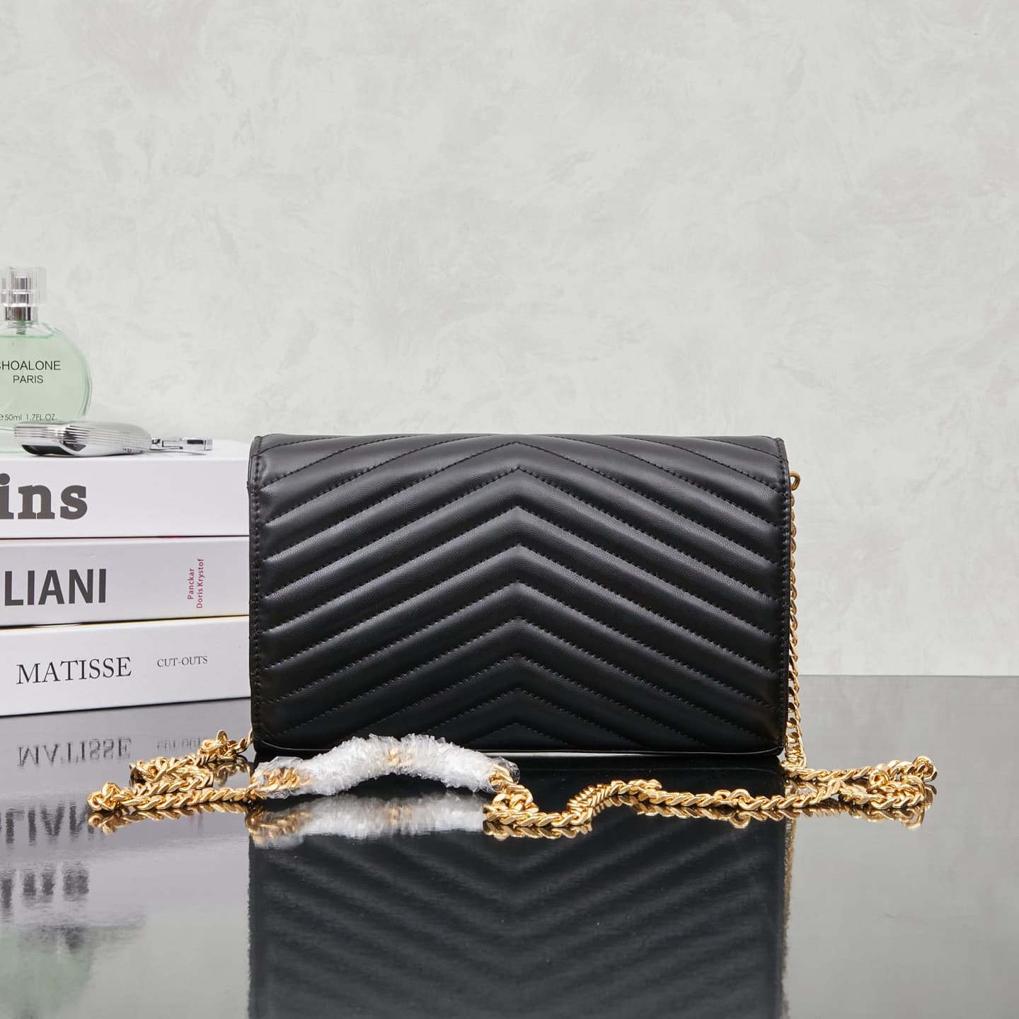 Saint Laurent Gold Bag 18555