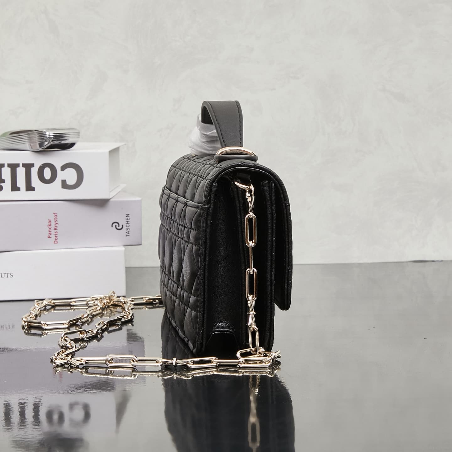 Dior Black Mini Crossbody Bag 6621