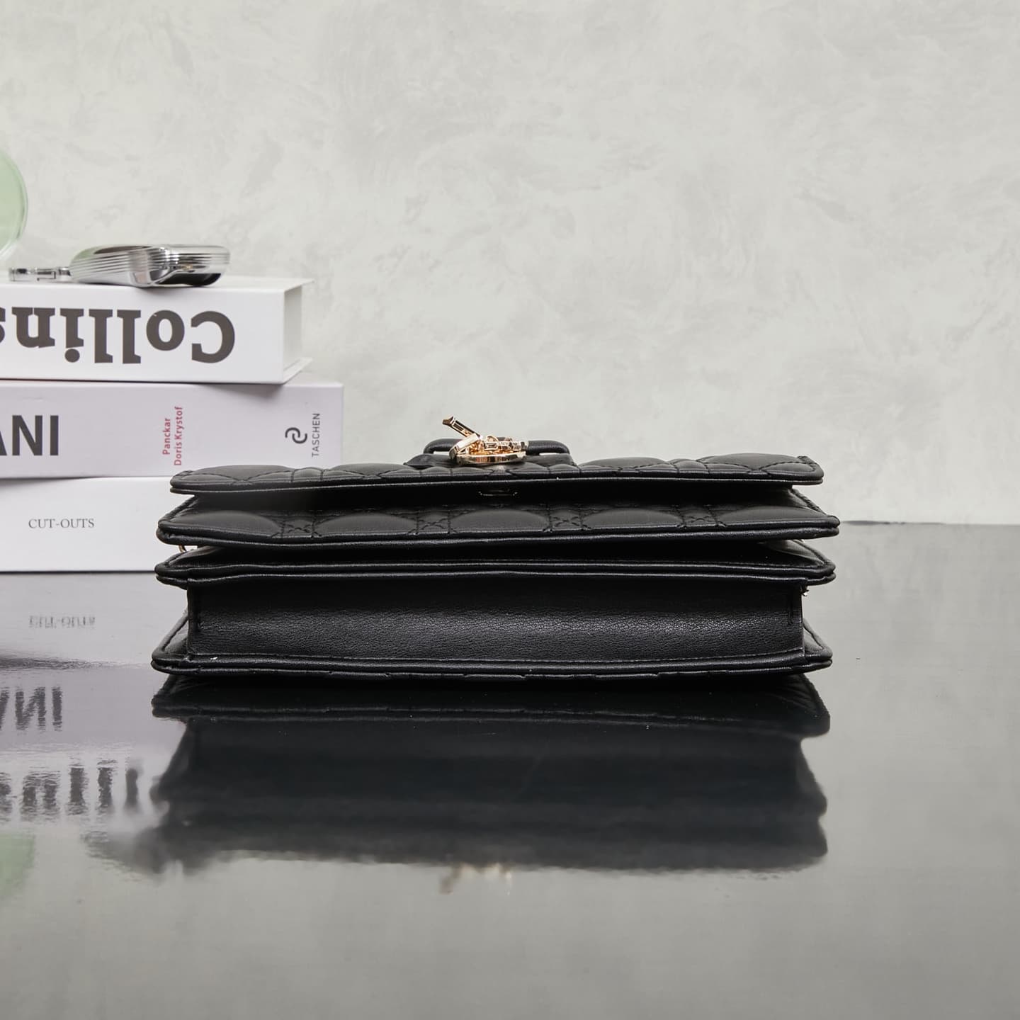 Dior Black Mini Crossbody Bag 6621