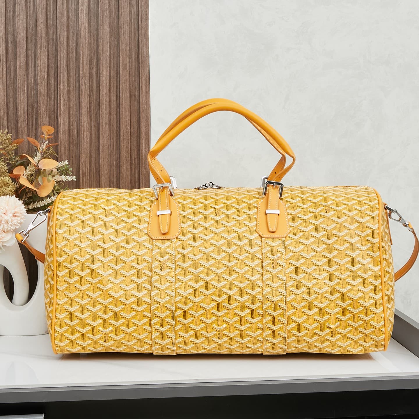 Goyard Grey Medium Crossbody Bag