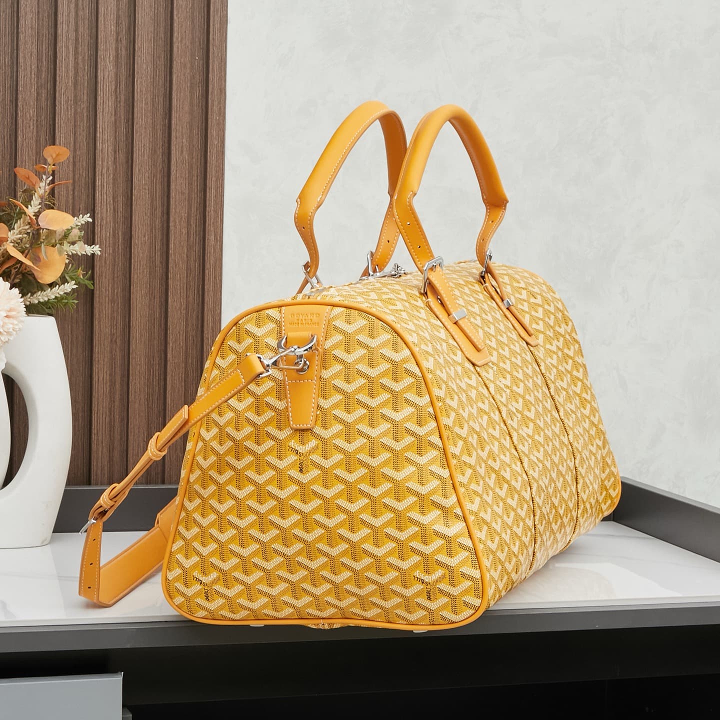 Goyard Grey Medium Crossbody Bag