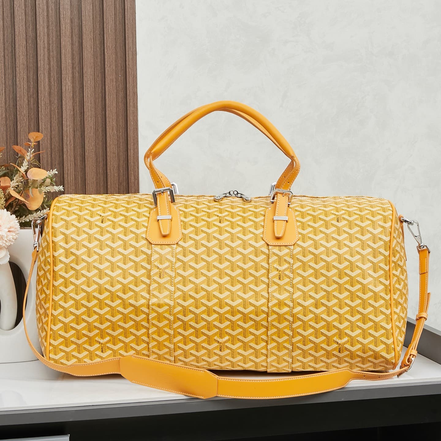 Goyard Grey Medium Crossbody Bag