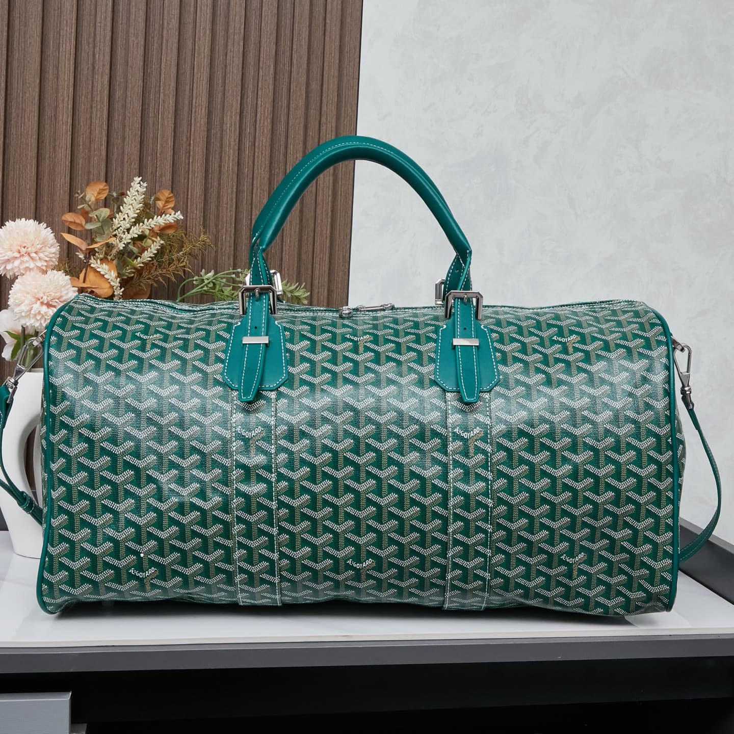Goyard Grey Medium Crossbody Bag