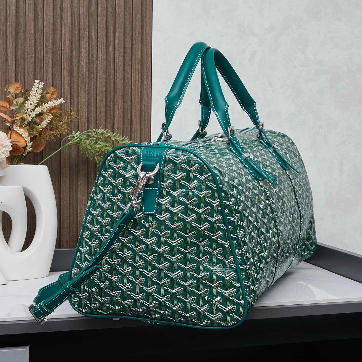 Goyard Grey Medium Crossbody Bag